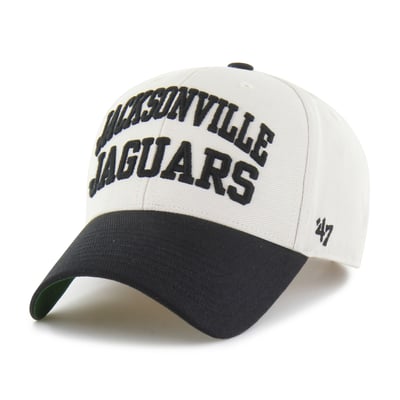 Jacksonville Jaguars '47 Broke Line MVP Adjustable Hat - Bone
