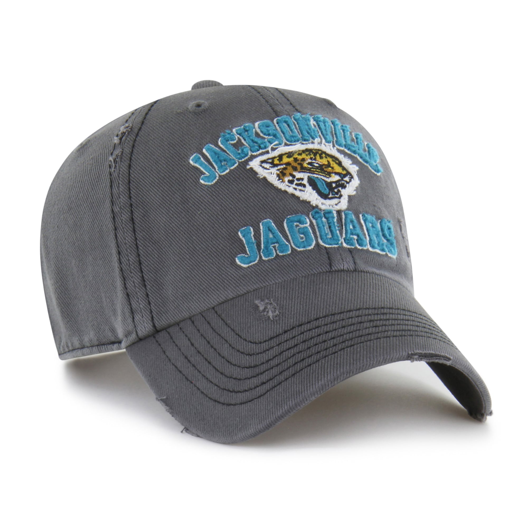 Casquette ajustable Jacksonville Jaguars Seymoore Clean Up '47 Charcoal pour homme