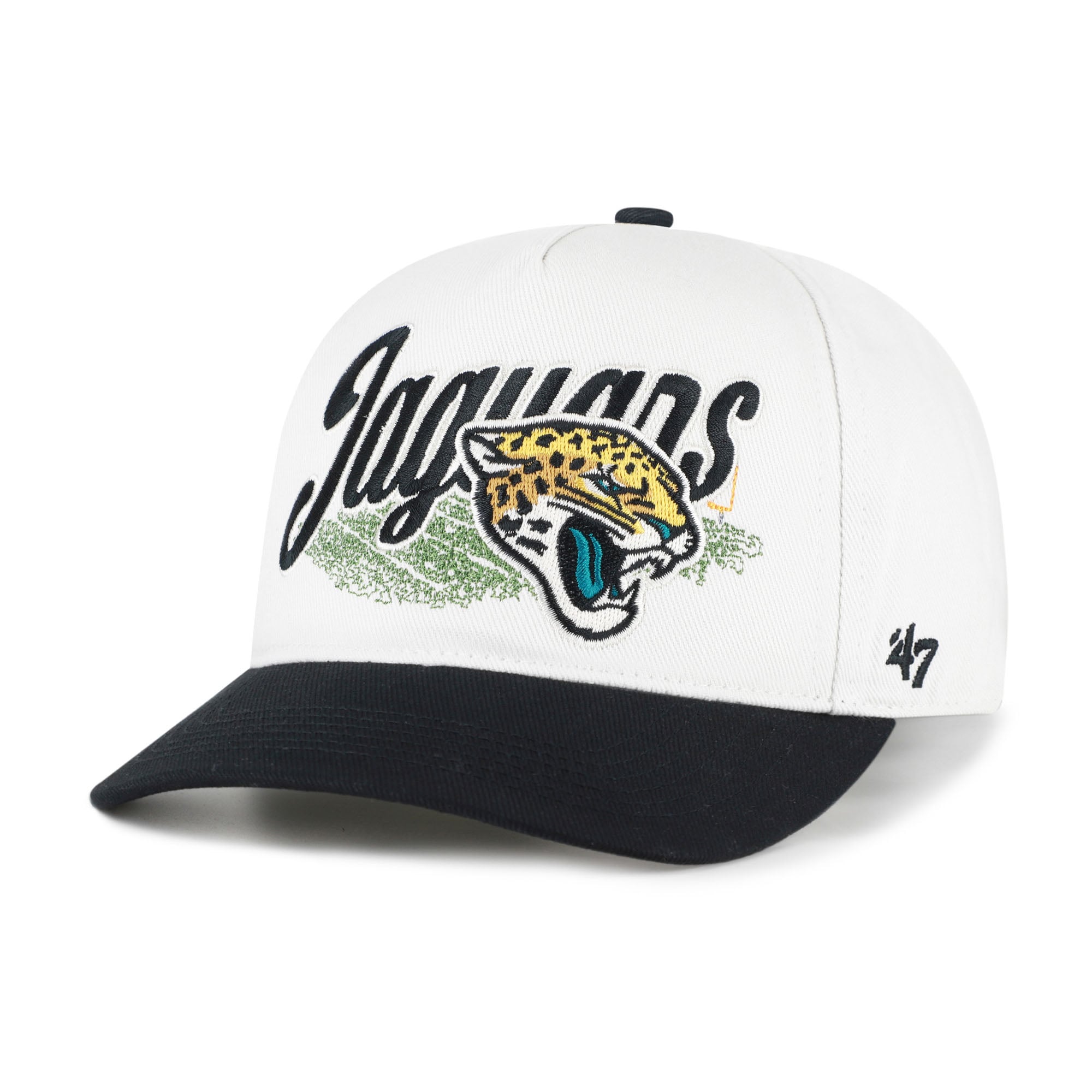 Men's '47 Cream Jacksonville Jaguars Enfield Hitch Adjustable Hat