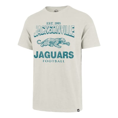  Jacksonville Jaguars '47 Head On Scrum Slub T-Shirt - Natural