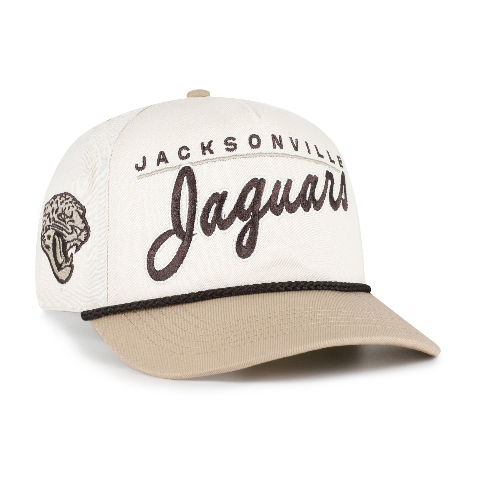 Casquette homme '47 Naturel/Beige Jacksonville Jaguars Neutral Terrain Hitch Rope réglable