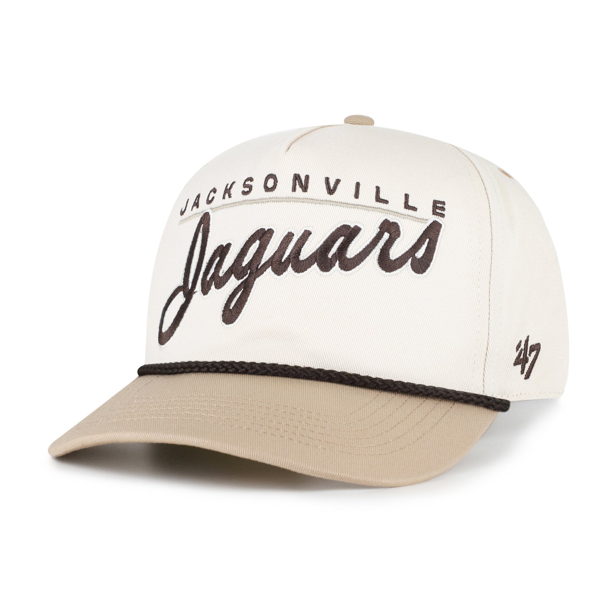 Casquette homme '47 Naturel/Beige Jacksonville Jaguars Neutral Terrain Hitch Rope réglable