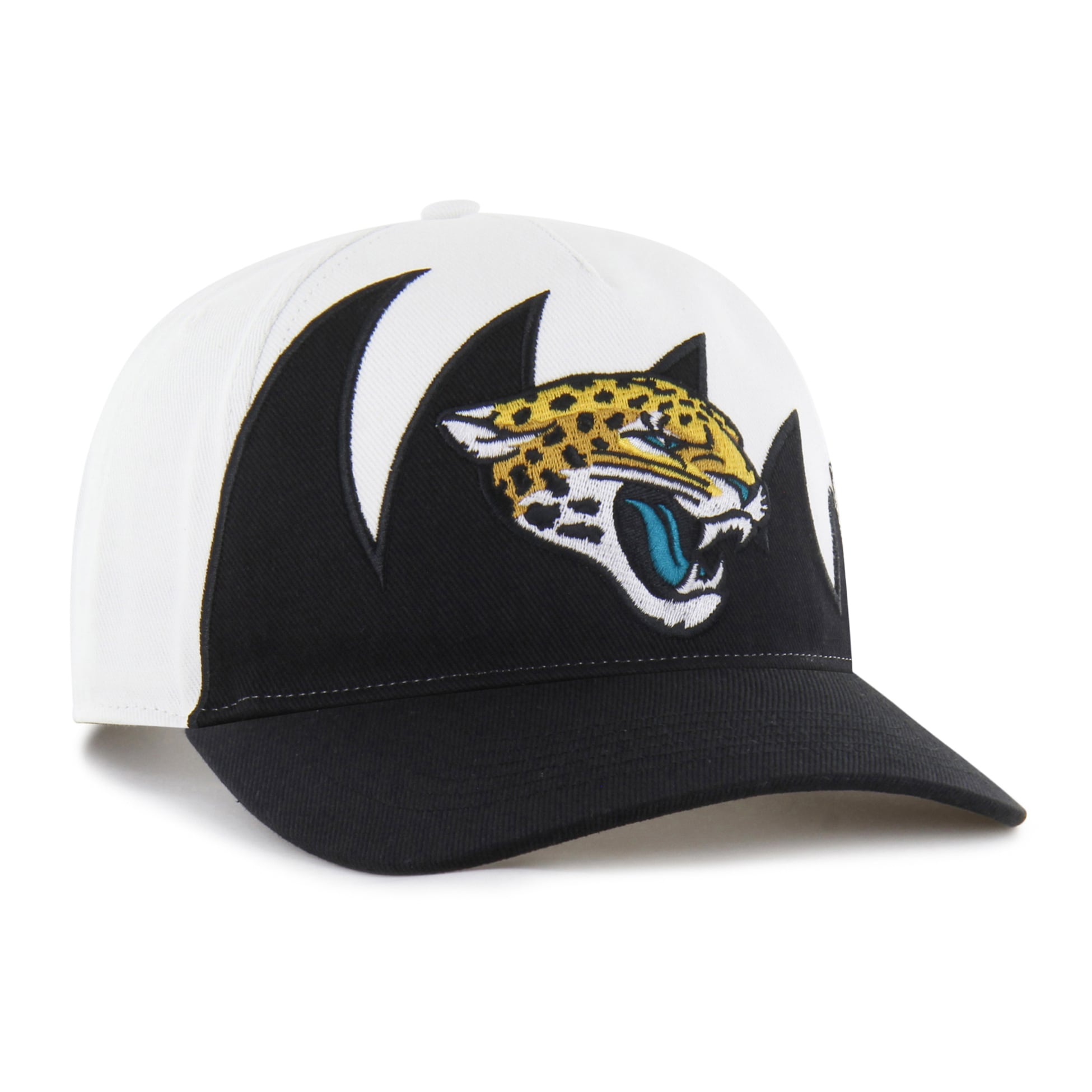 Men's '47 White Jacksonville Jaguars Jagged Hitch Adjustable Hat
