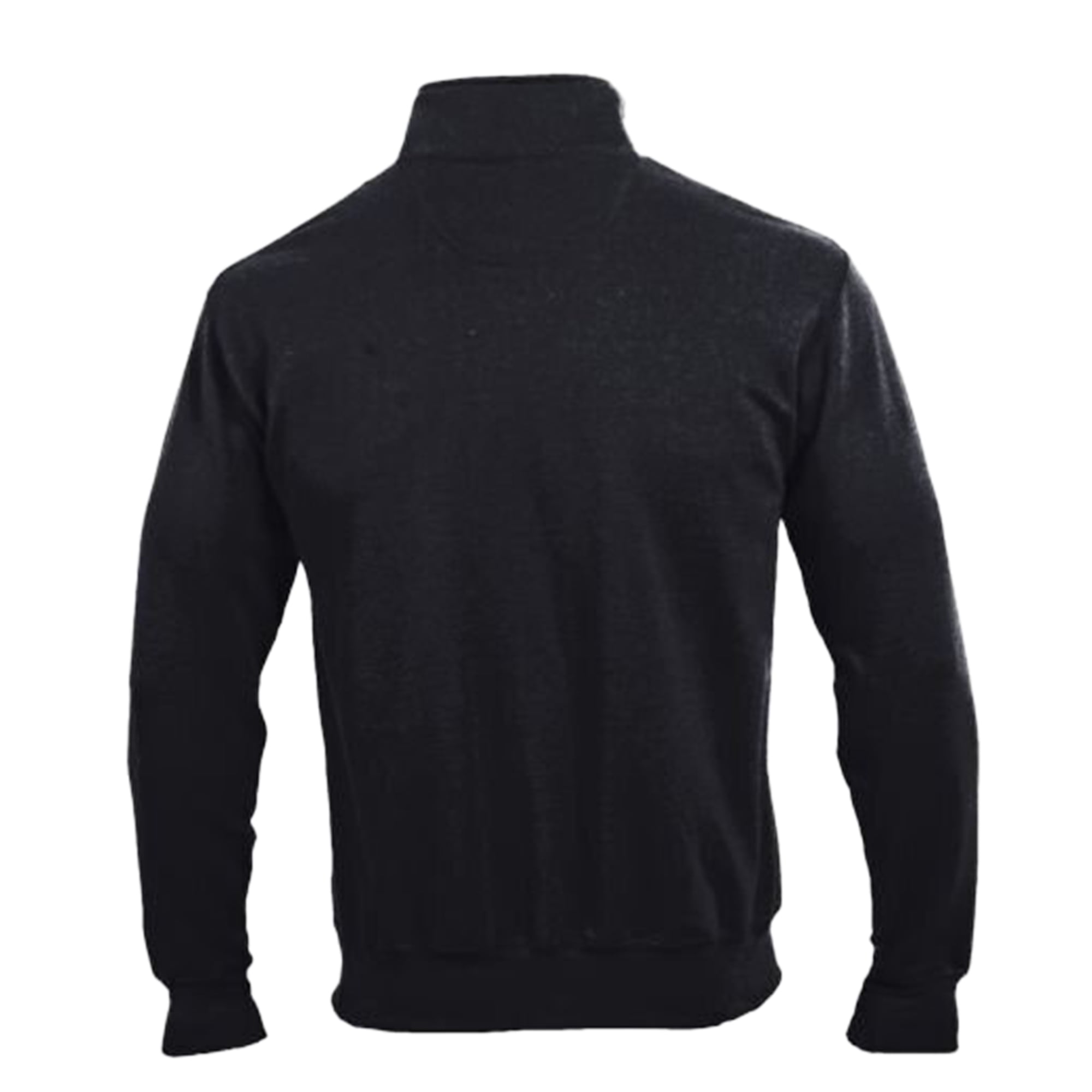 Men's Champion Black Jacksonville Jaguars Powerblend Quarter-Zip Pullover