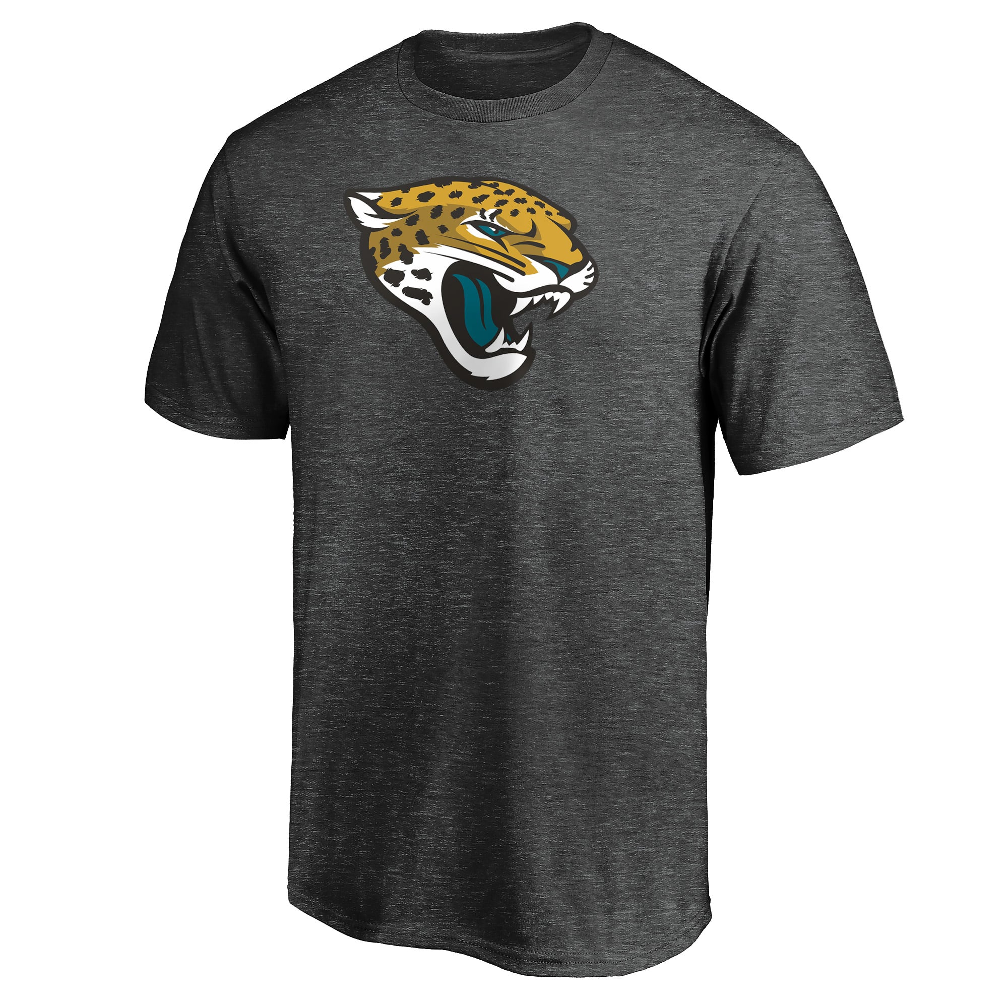 Men's  Charcoal Jacksonville Jaguars Primary Logo T-Shirt
