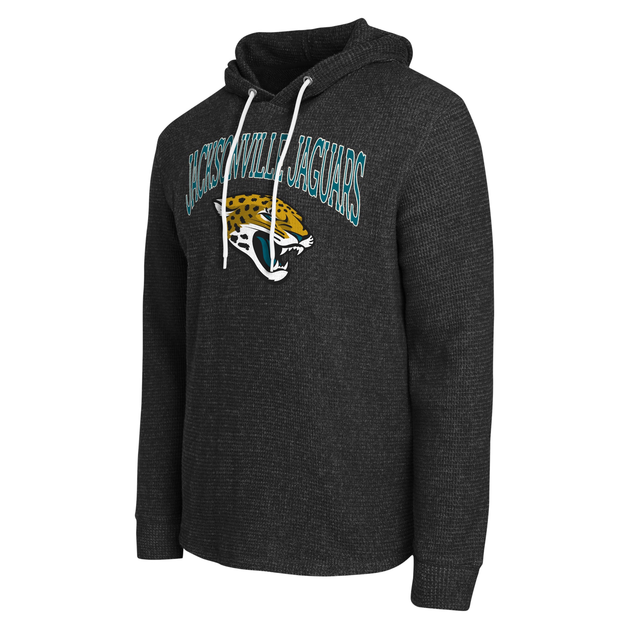 Collection Darius Rucker pour homme par Fanatics - T-shirt à manches longues en maille gaufrée noire Jacksonville Jaguars