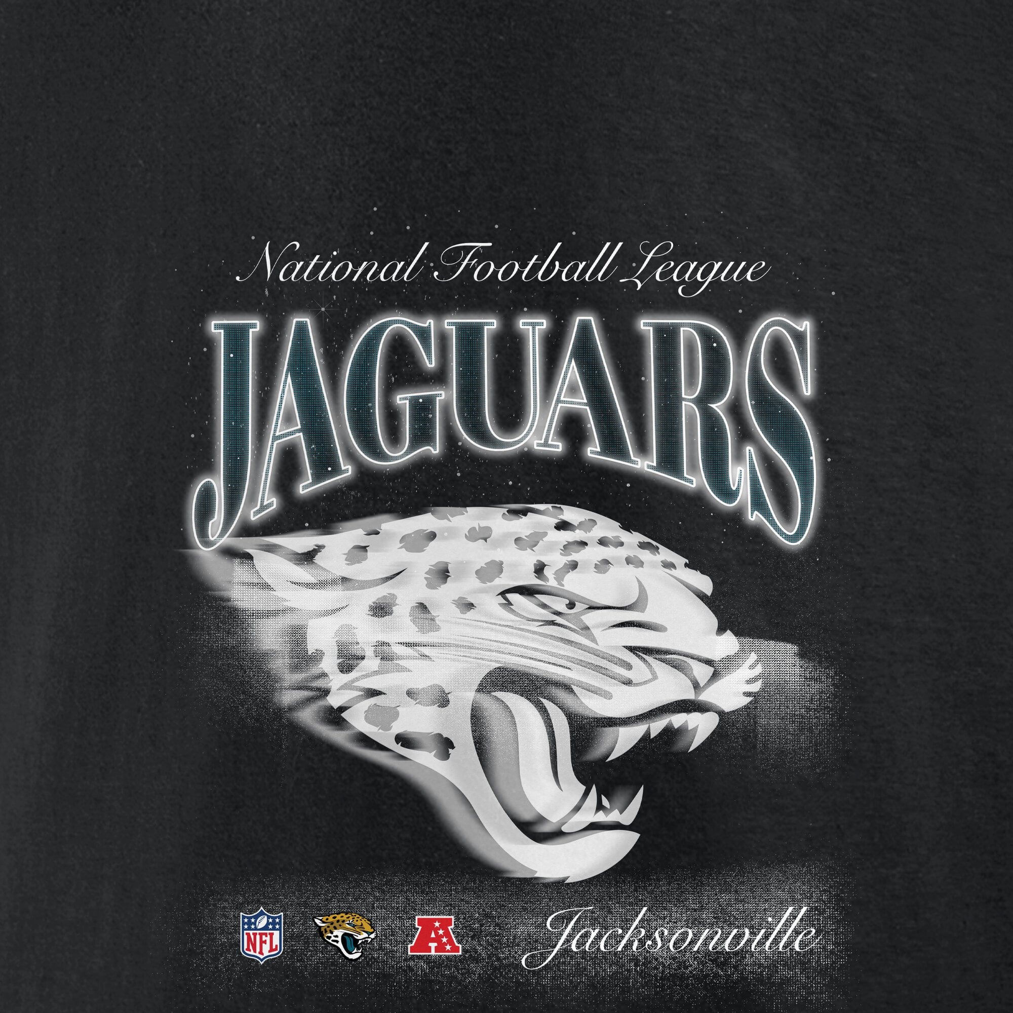 Men's Fanatics Black Jacksonville Jaguars Nightfall Long Sleeve Fleece Hoodie