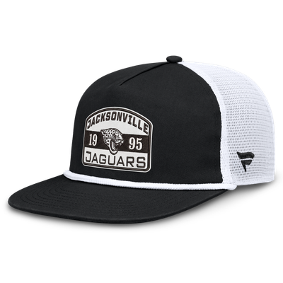 Jacksonville Jaguars Fanatics Guidepost Golfer Adjustable Hat - Black/White