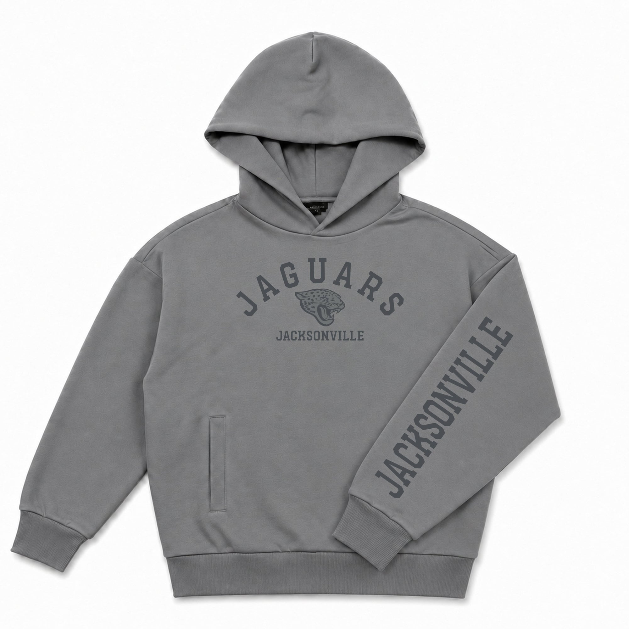 Sweat à capuche Levelwear gris Jacksonville Jaguars Luxe Zone pour homme