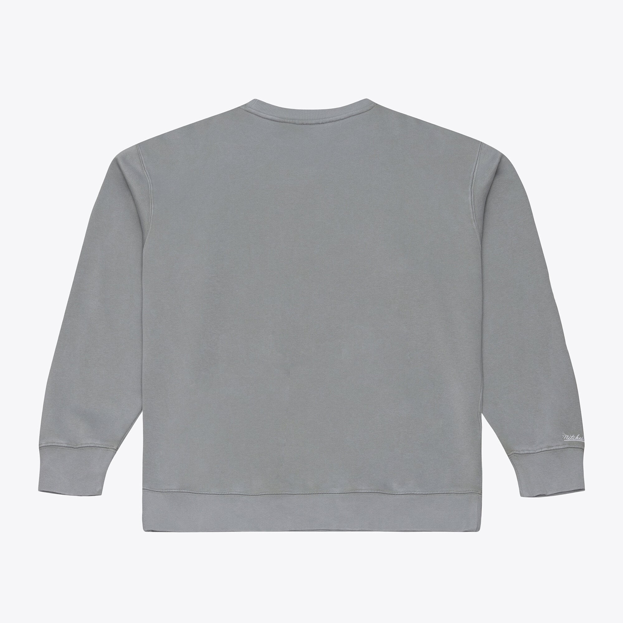 Men's Mitchell & Ness Gray Jacksonville Jaguars Core Essentials Micro Logo Fleece Sweatshirt