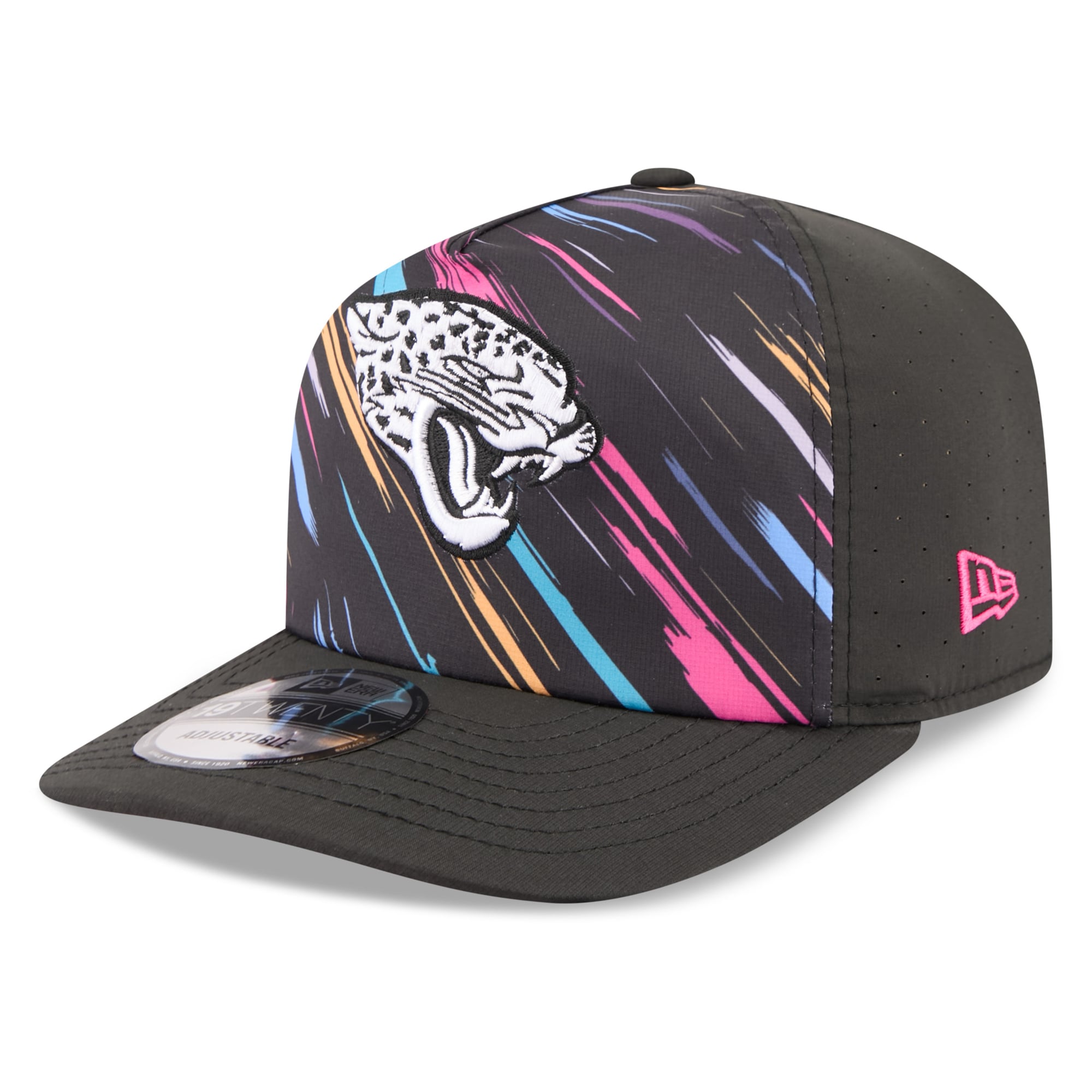 Men's New Era Black Jacksonville Jaguars 2026 NFL Crucial Catch 19TWENTY Adjustable Hat