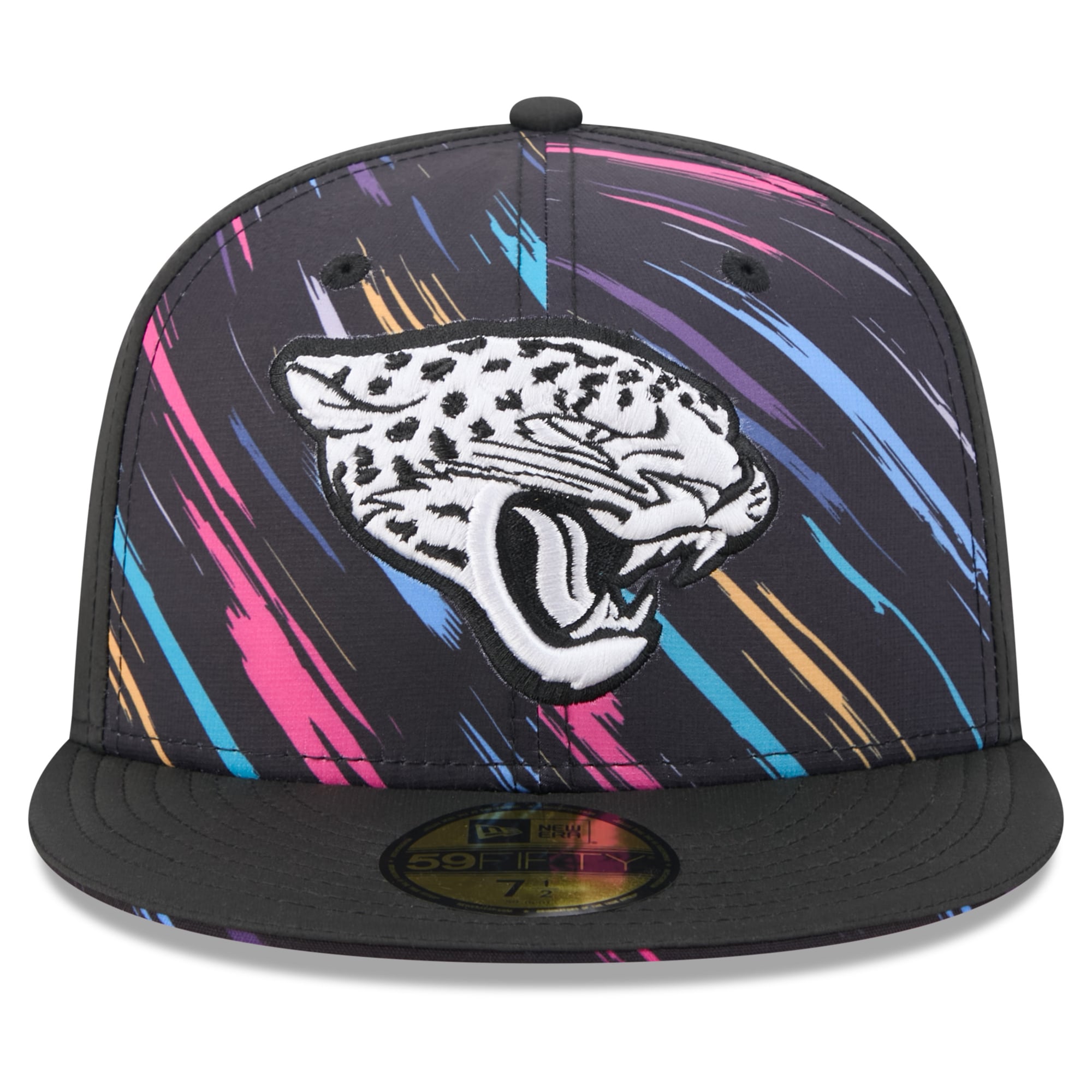 Men's New Era Black Jacksonville Jaguars 2026 NFL Crucial Catch 59FIFTY Fitted Hat
