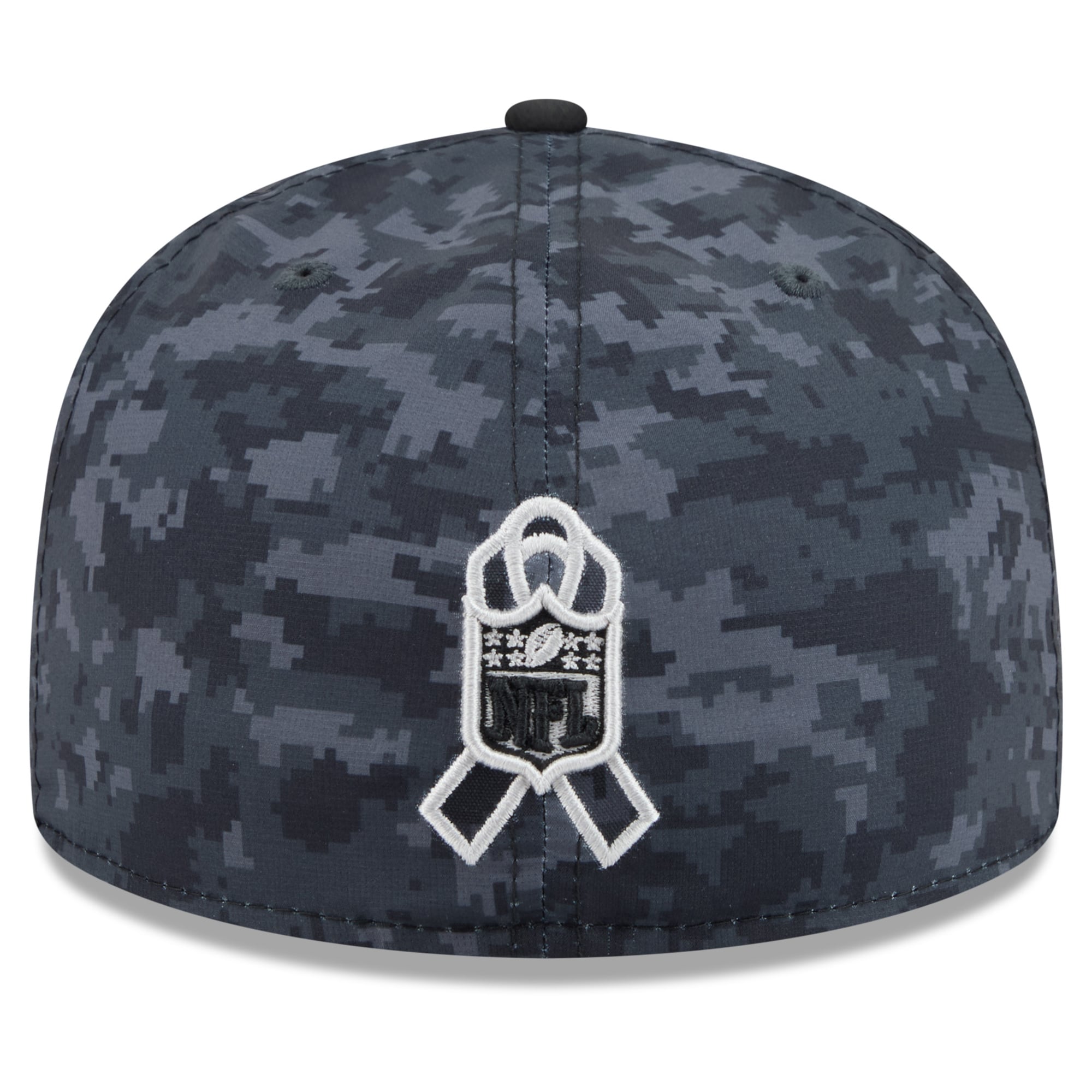 Casquette ajustée New Era noire Jacksonville Jaguars 2026 Salute To Service 59FIFTY pour homme