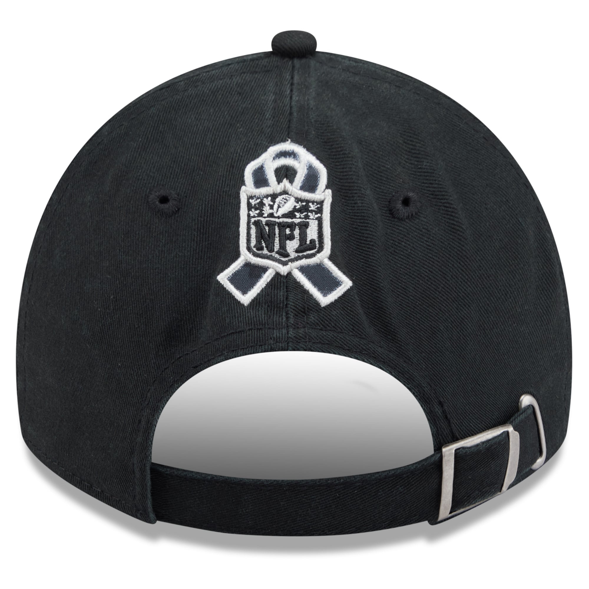 Casquette New Era noire pour homme, Jacksonville Jaguars 2026 Salute To Service, style classique décontracté et ajustable