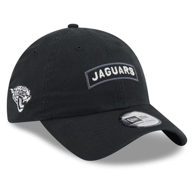Jacksonville Jaguars New Era 2026 Salute To Service Casual Classic Adjustable Hat - Black