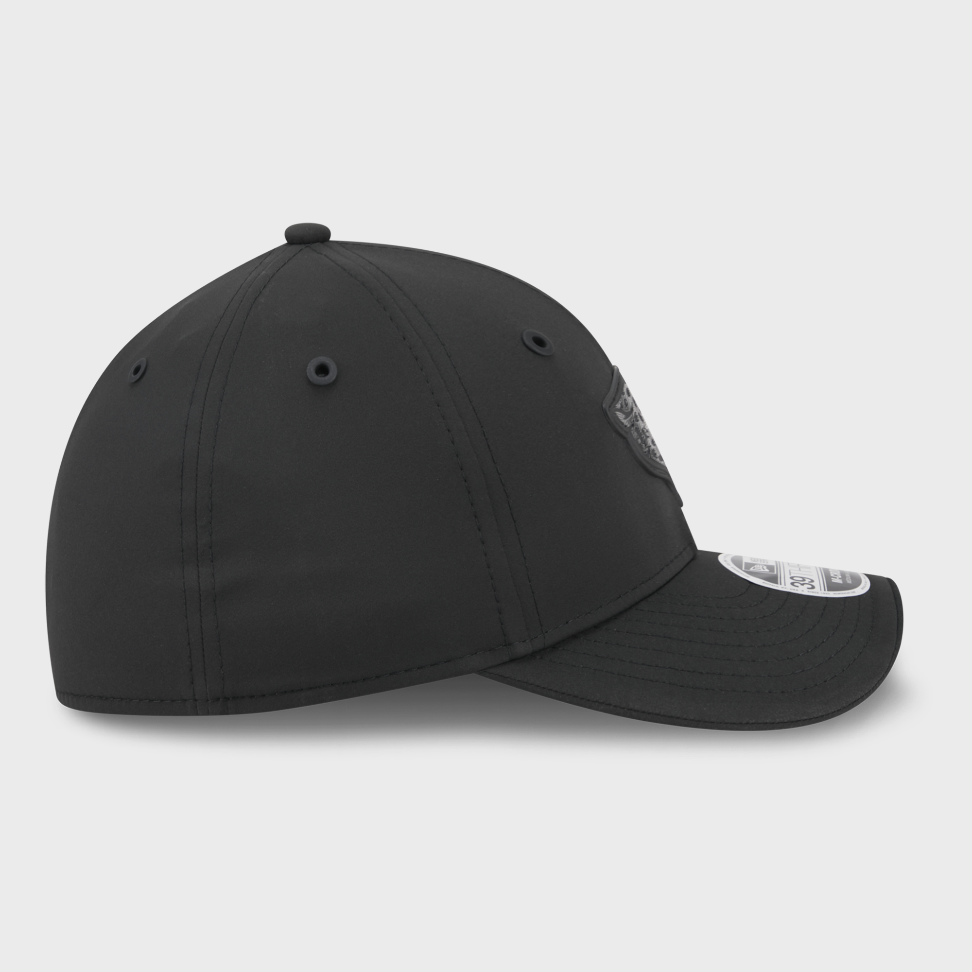 Casquette extensible New Era noire Jacksonville Jaguars 2026 Sideline 39THIRTY M-Crown pour homme