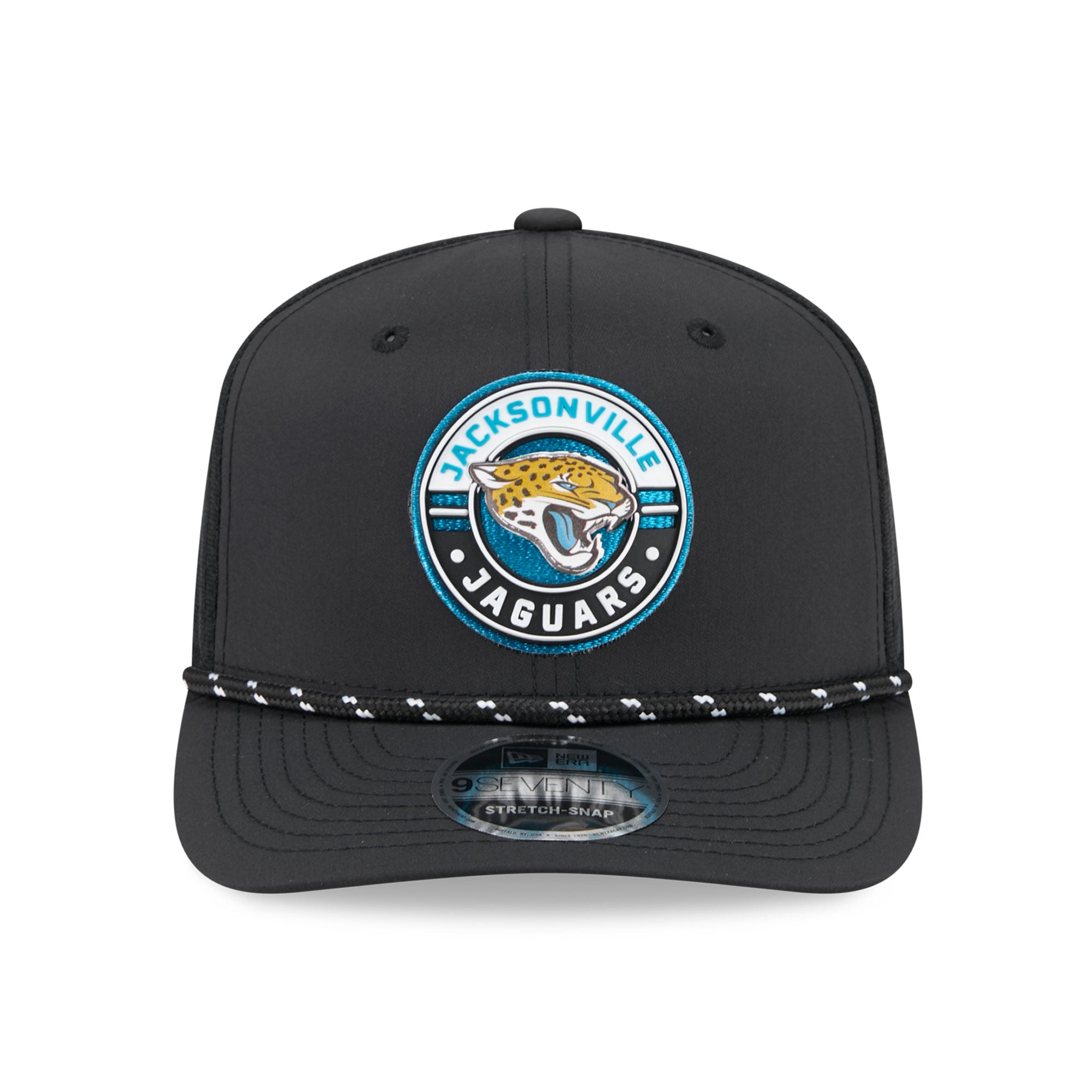 Casquette ajustable New Era noire Jacksonville Jaguars Game 9SEVENTY pour homme