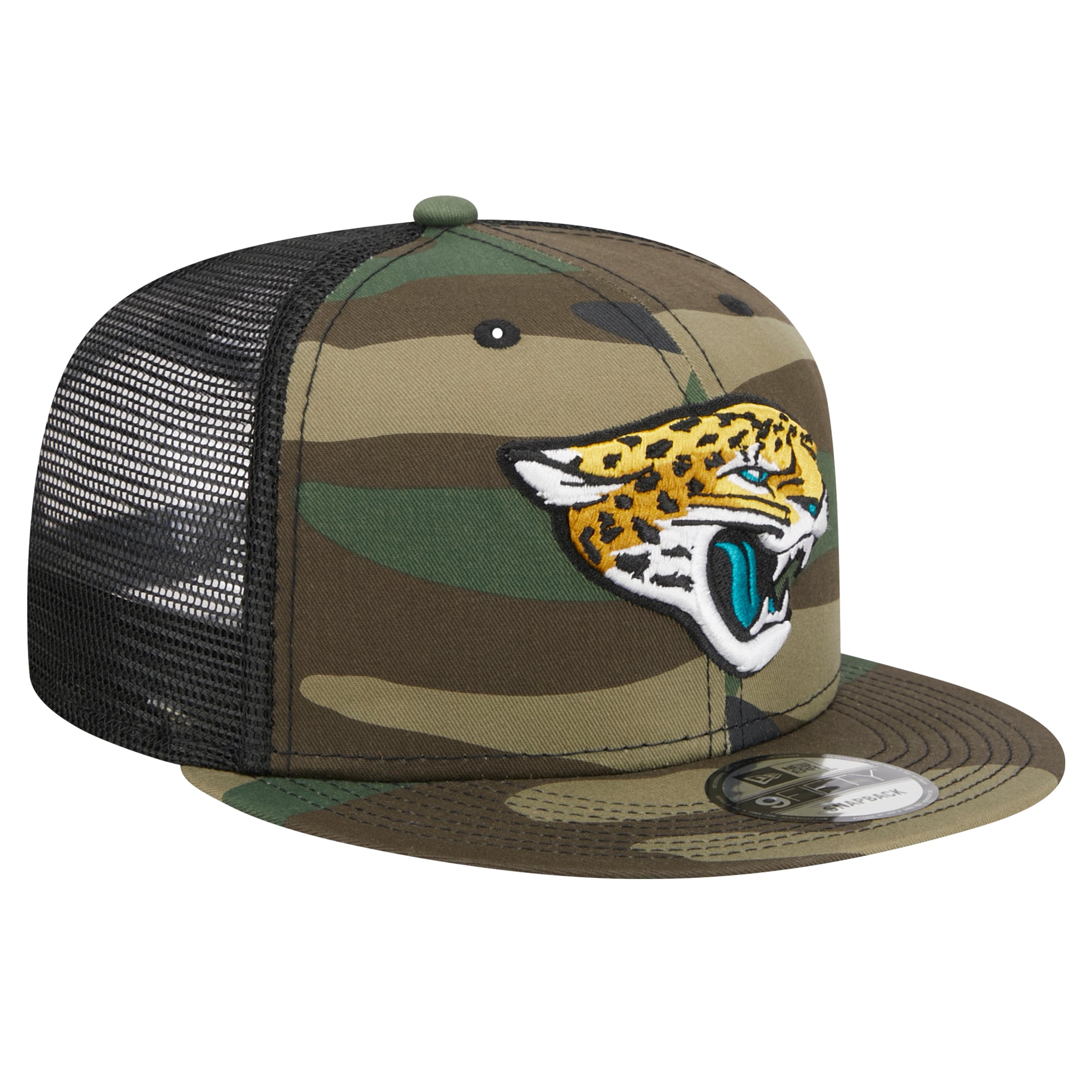 Casquette snapback 9FIFTY à motif camouflage Jacksonville Jaguars de New Era pour homme