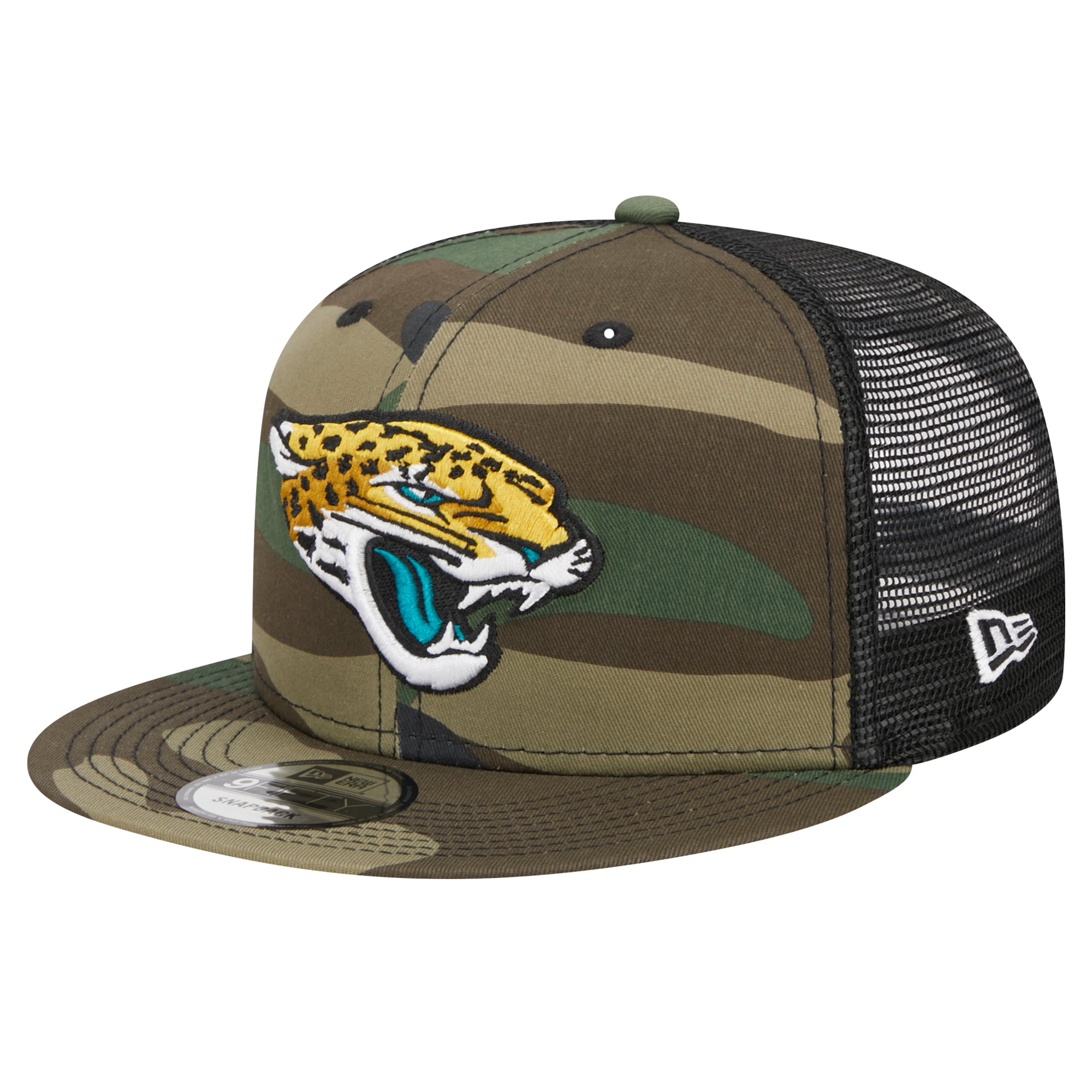 Casquette snapback 9FIFTY à motif camouflage Jacksonville Jaguars de New Era pour homme