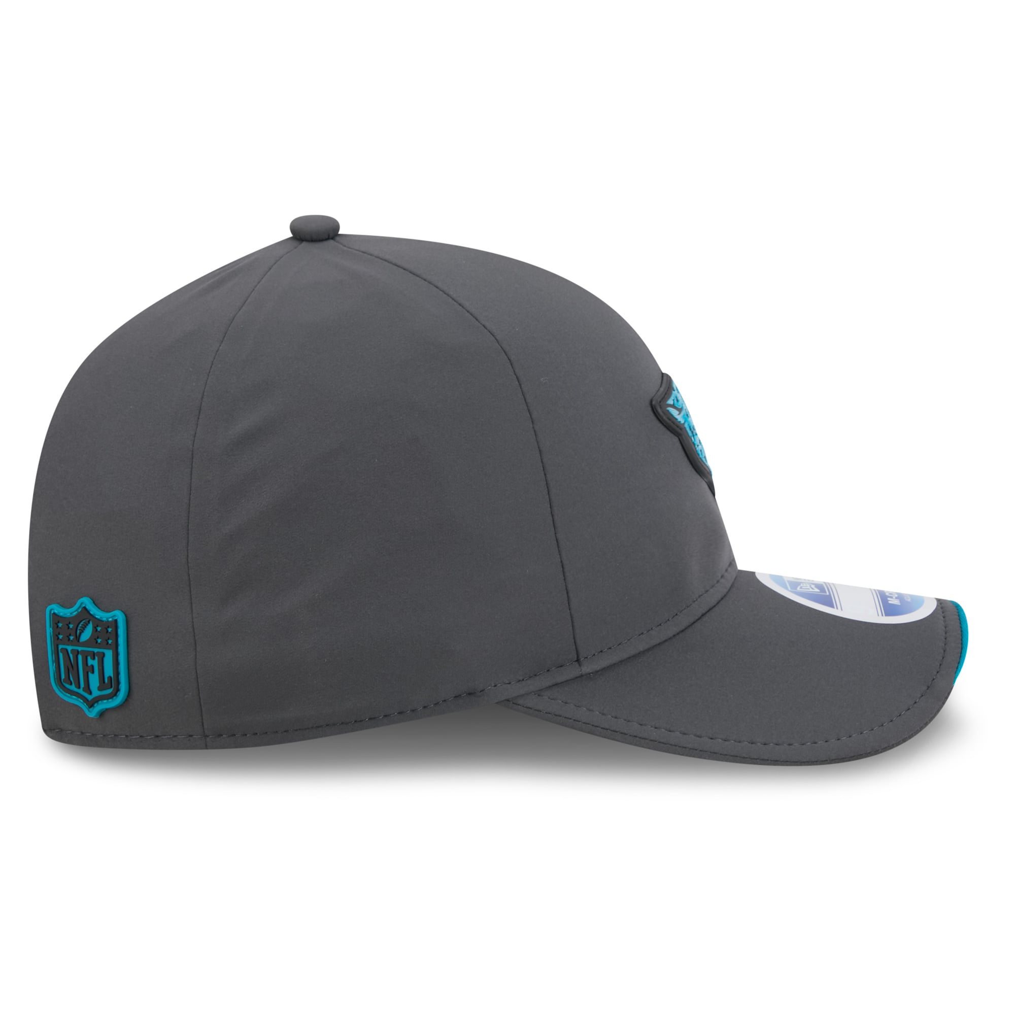 Casquette ajustable New Era 9FORTY M-Crown pour homme, couleur anthracite, Jacksonville Jaguars 2026, idéale pour les temps froids.