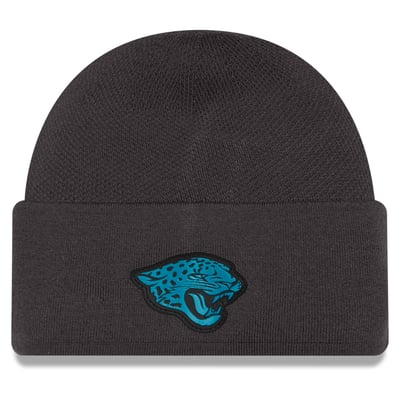 Jacksonville Jaguars New Era 2026 Sideline Cold Weather  Skully Knit Hat - Charcoal