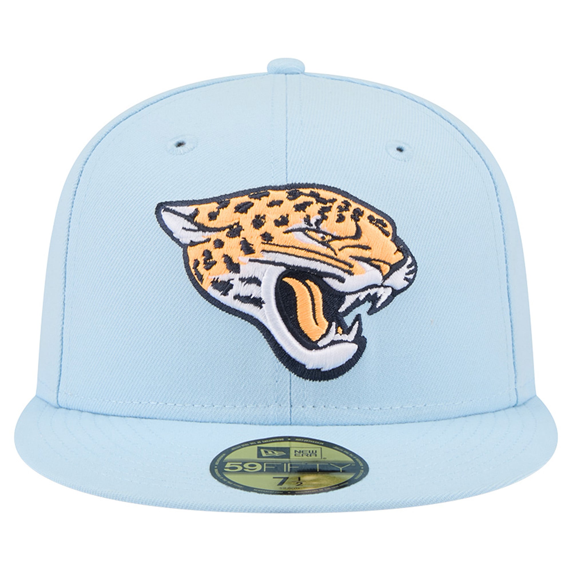Men's New Era Coastal Blue Jacksonville Jaguars 59FIFTY Fitted Hat