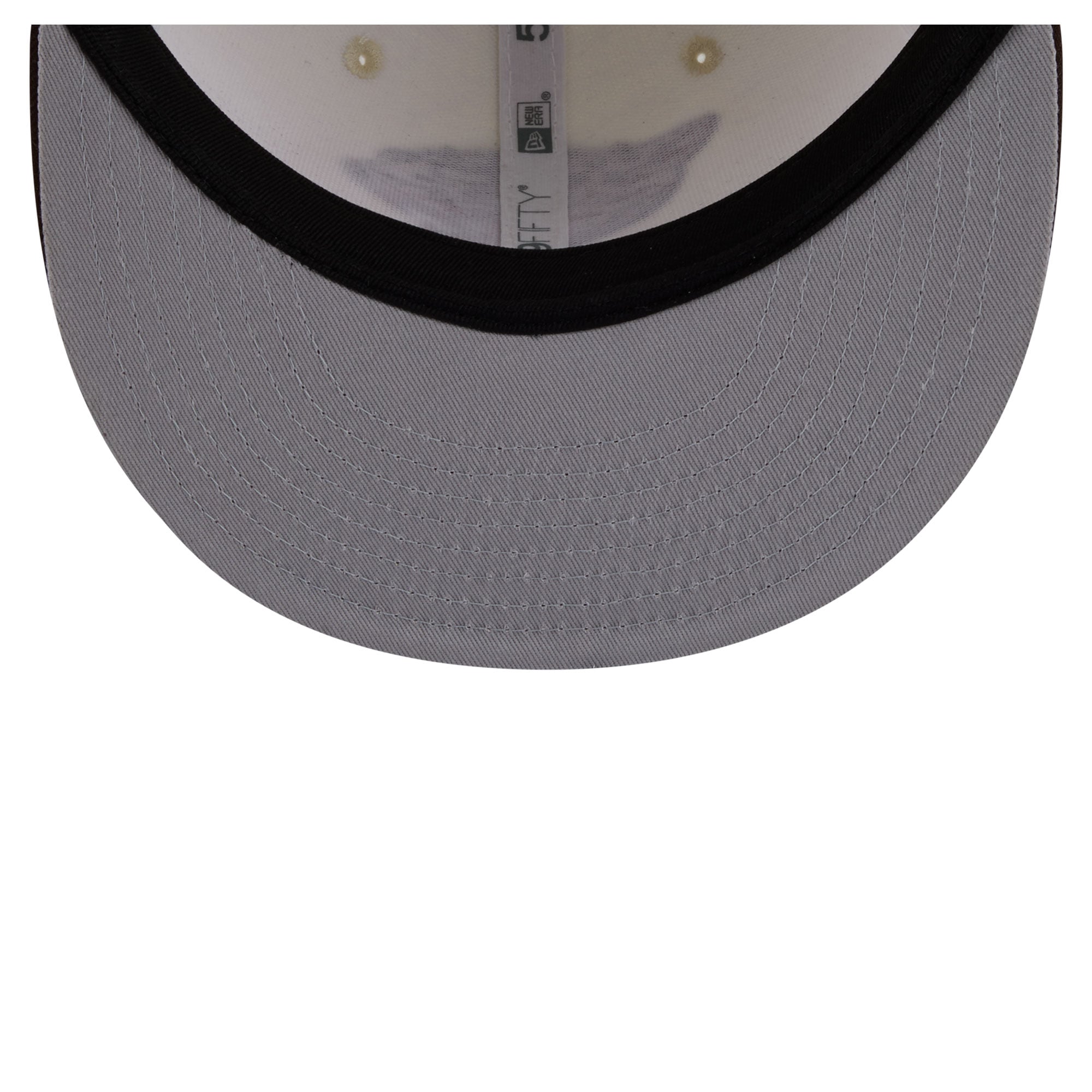 Casquette ajustée New Era 59FIFTY pour homme, couleur crème/marron, Jacksonville Jaguars, motif citrouille épicée