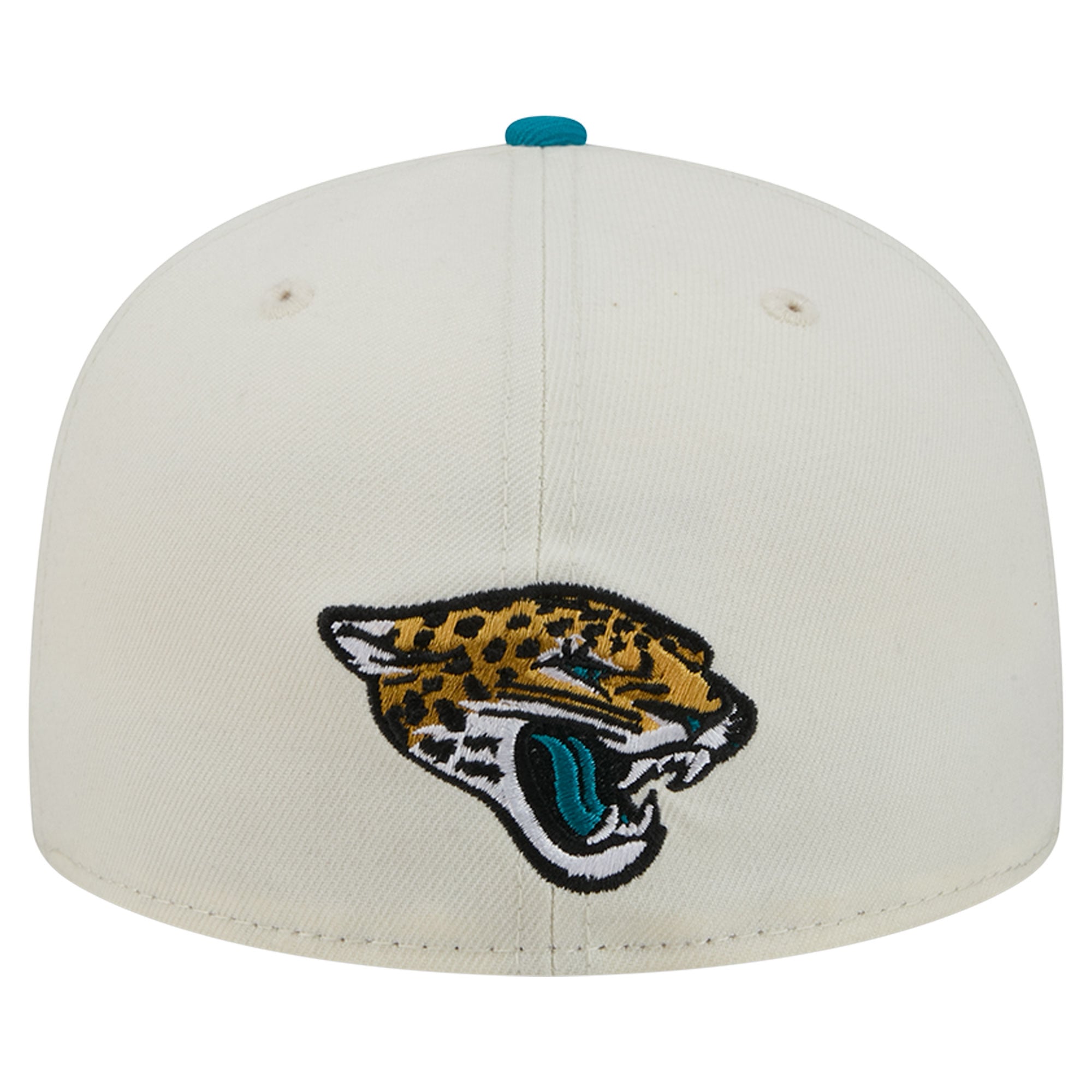 Casquette ajustée New Era Deceptor 59FIFTY pour homme, couleur crème/turquoise