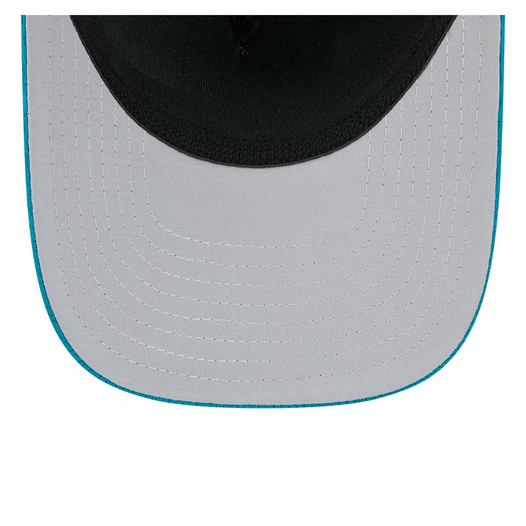 Casquette New Era Flex grise/turquoise Jacksonville Jaguars Tech M-Crown A-Frame 39THIRTY pour homme