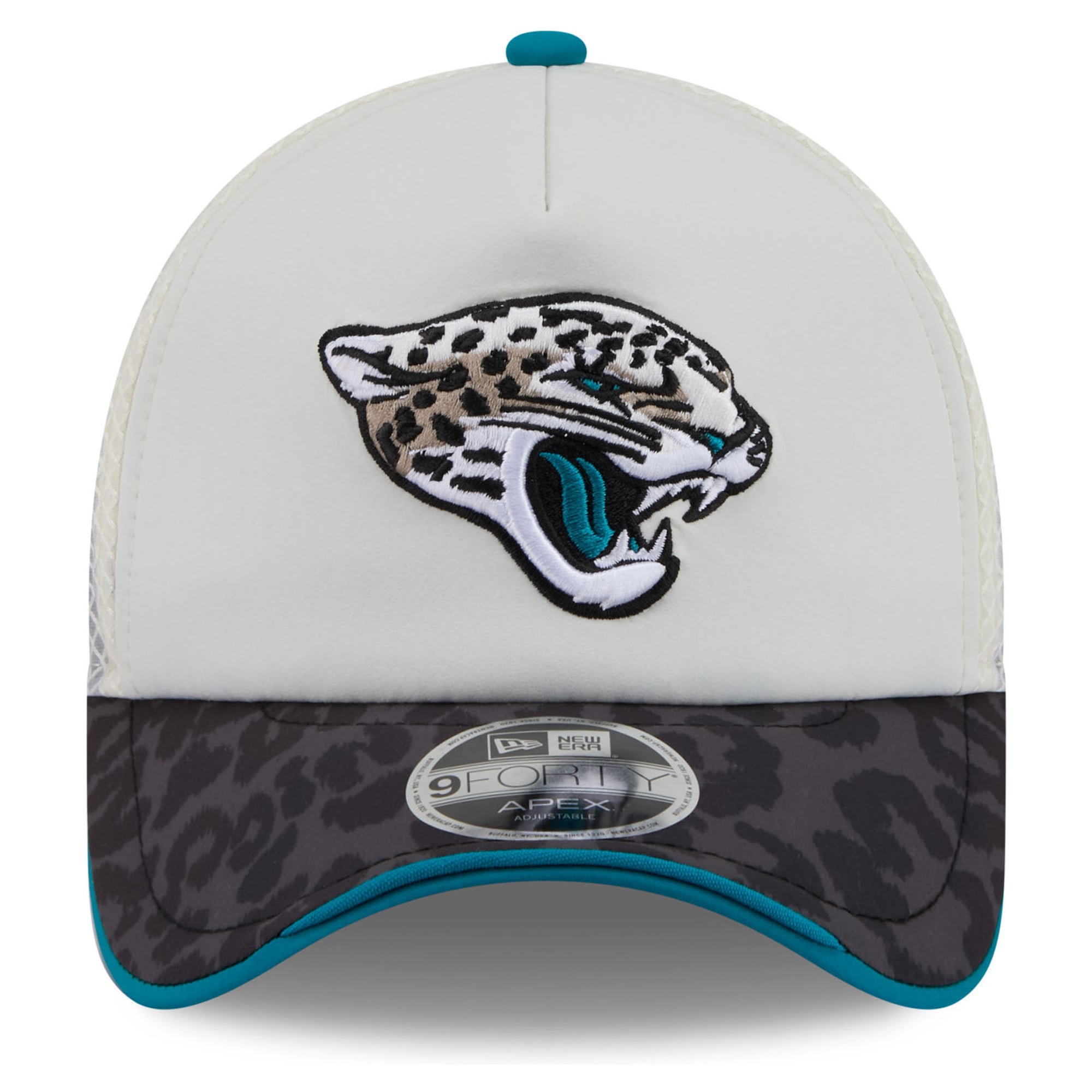 Men's New Era Natural Jacksonville Jaguars 2026 Rivalries Collection 9FORTY Apex Adjustable Hat