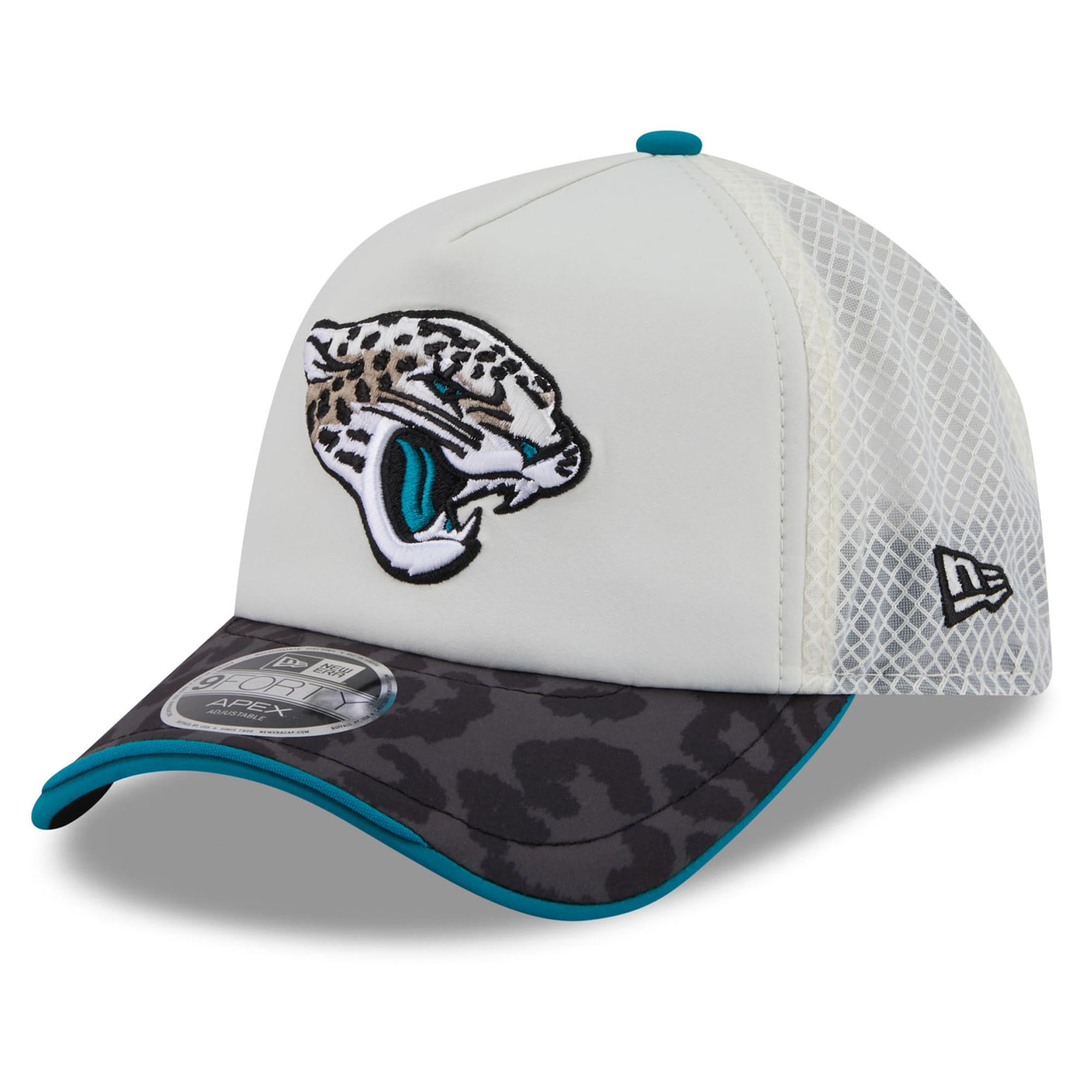 Men's New Era Natural Jacksonville Jaguars 2026 Rivalries Collection 9FORTY Apex Adjustable Hat