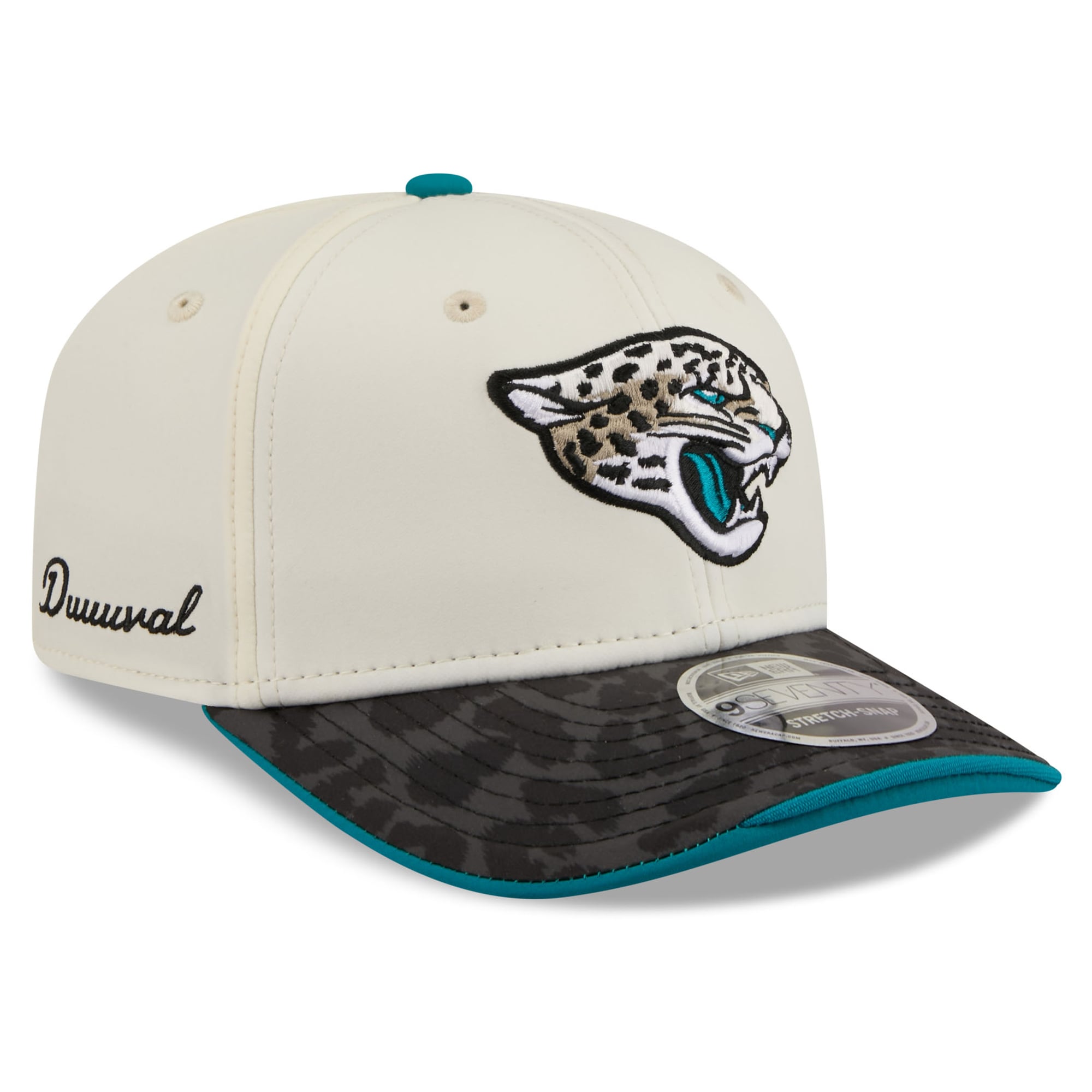 Men's New Era Natural Jacksonville Jaguars 2026 Rivalries Collection 9SEVENTY Adjustable Hat