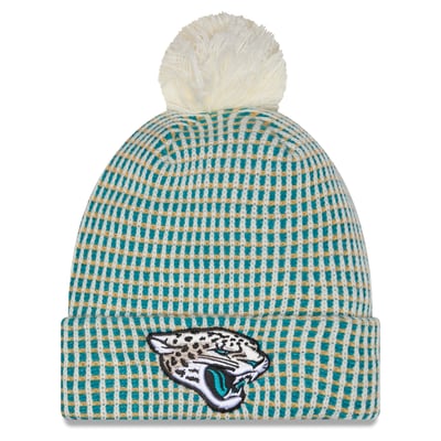 Jacksonville Jaguars New Era 2026 Rivalries Collection Cuffed Knit Hat - Natural