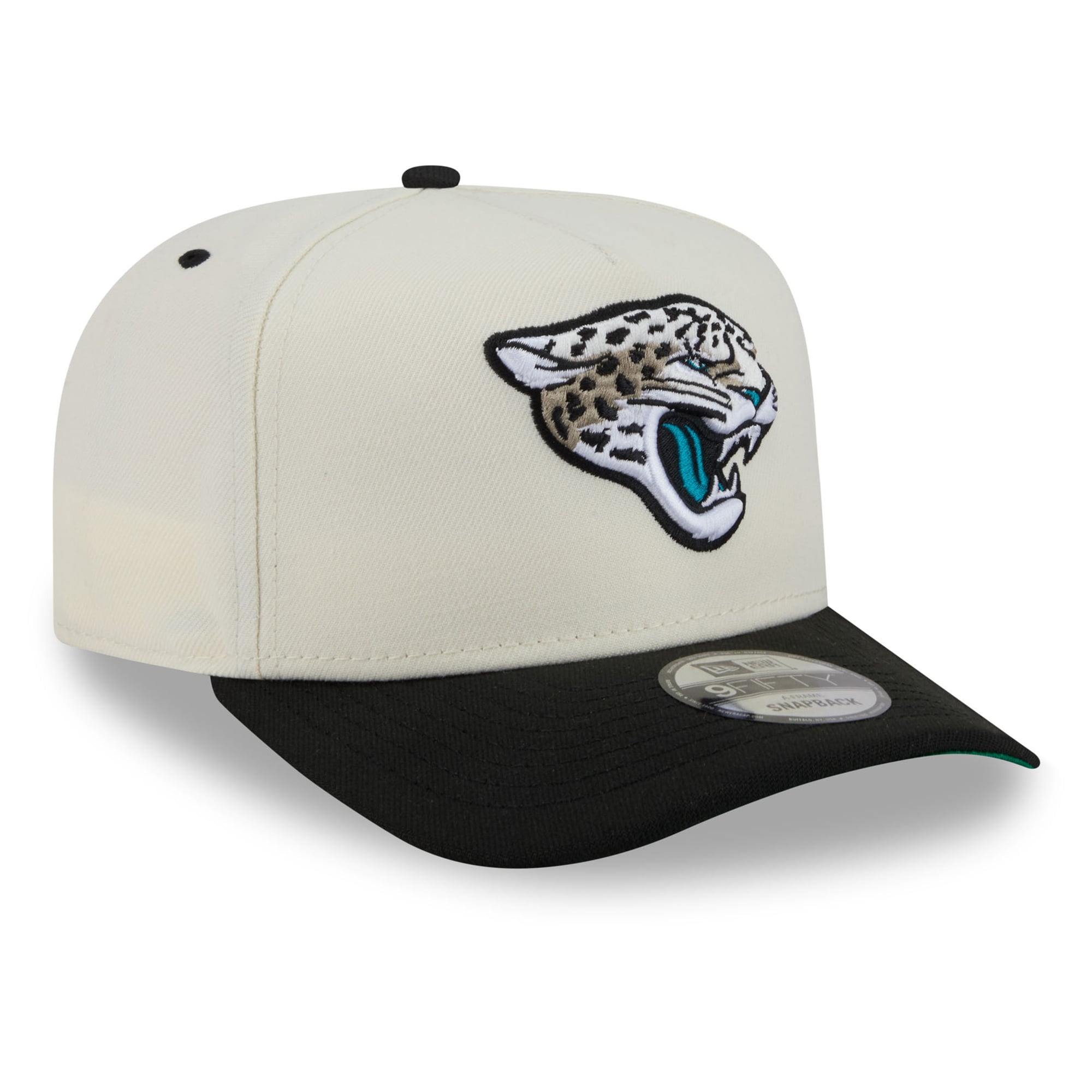 Men's New Era Natural Jacksonville Jaguars 2026 Rivalries Collection Fan Pack A-Frame 9FIFTY Snapback Hat
