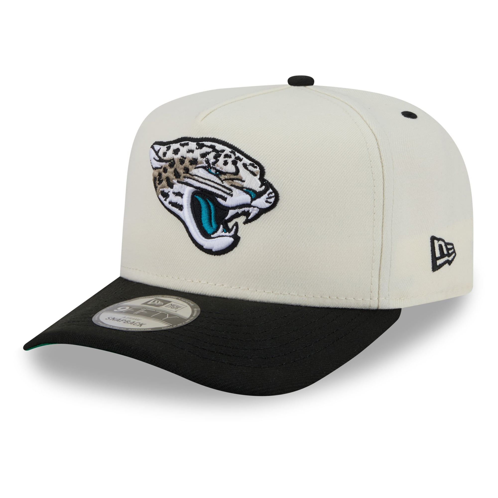 Men's New Era Natural Jacksonville Jaguars 2026 Rivalries Collection Fan Pack A-Frame 9FIFTY Snapback Hat