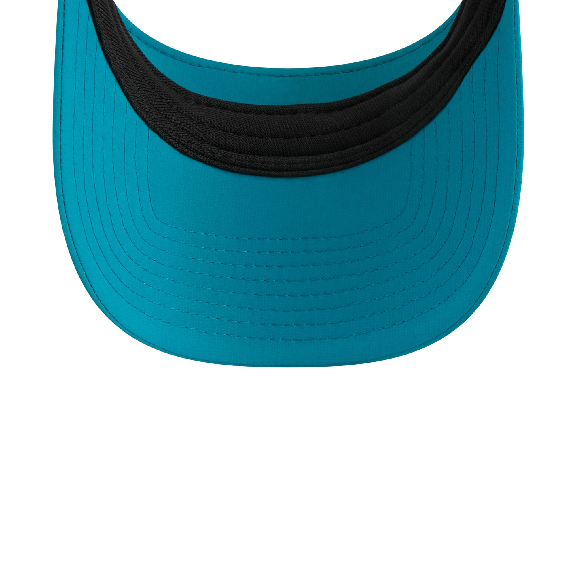 Visière de touche New Era bleu sarcelle Jacksonville Jaguars 2025 pour homme