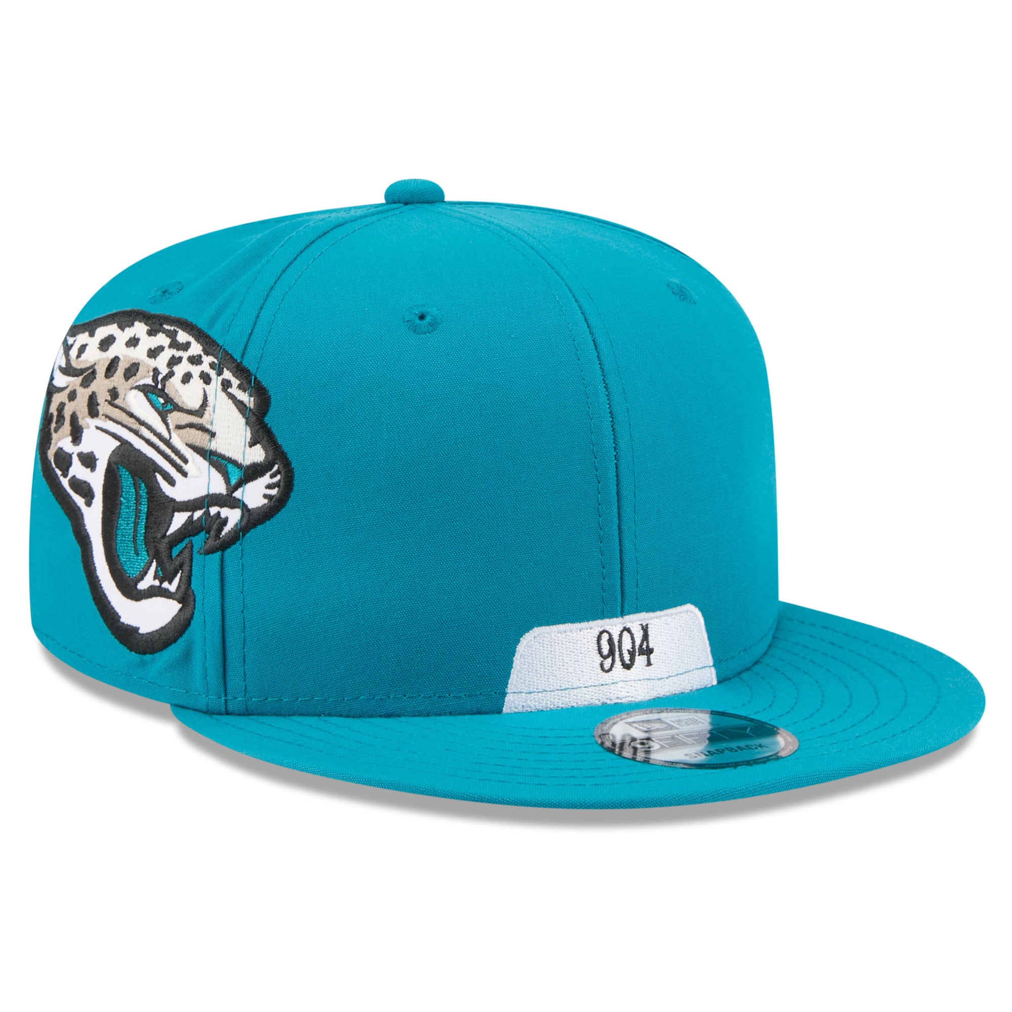 Men's New Era Teal Jacksonville Jaguars 2026 Rivalries Collection Fan Pack Helmet 9FIFTY Snapback Hat