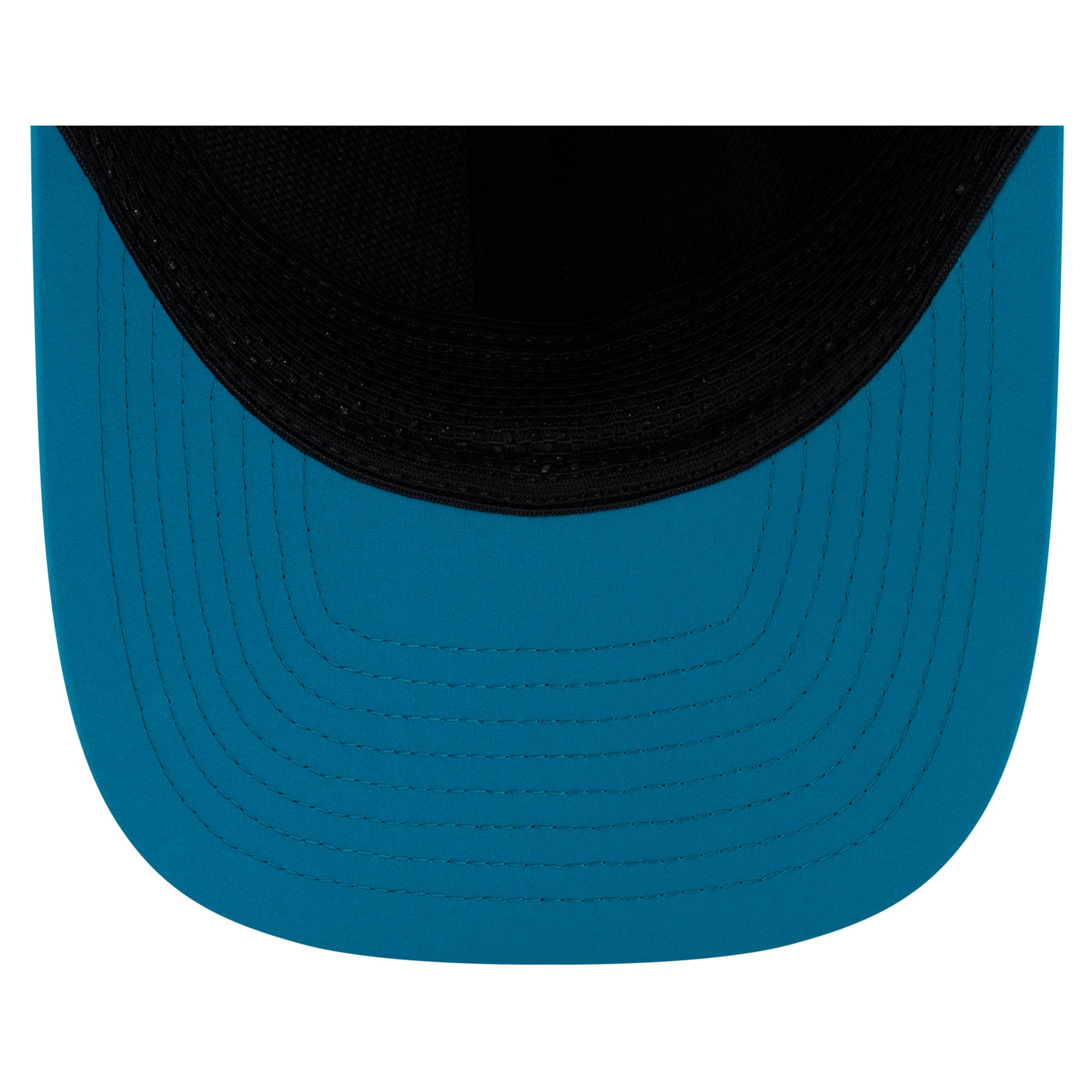 Casquette New Era Flex pour homme, couleur turquoise, Jacksonville Jaguars 2026 Sideline 39THIRTY M-Crown