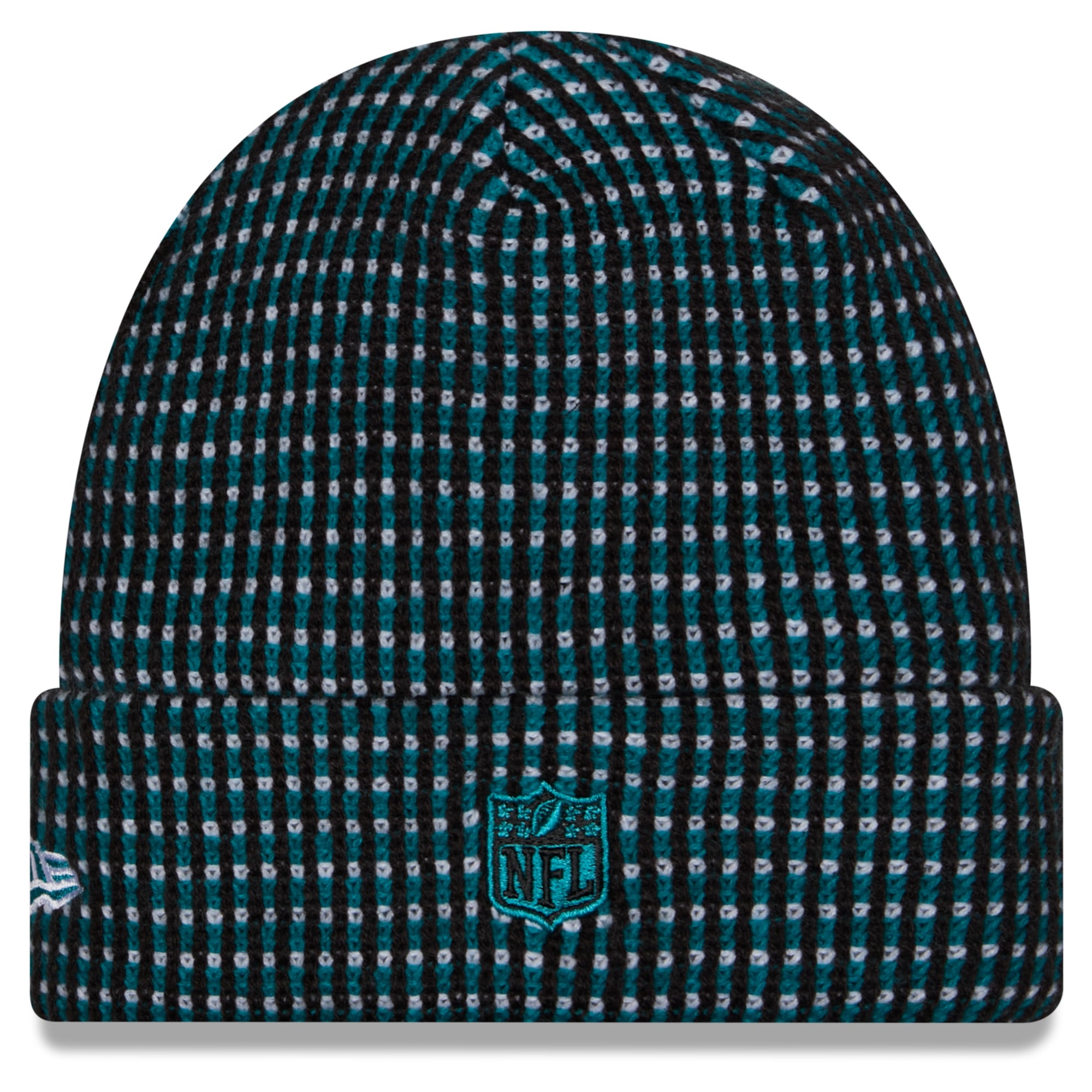 Bonnet à revers New Era bleu sarcelle Jacksonville Jaguars 2026 pour homme