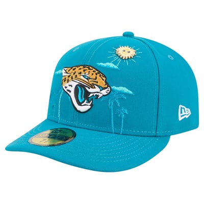 Jacksonville Jaguars New Era City Pin 59FIFTY Fitted Hat - Teal