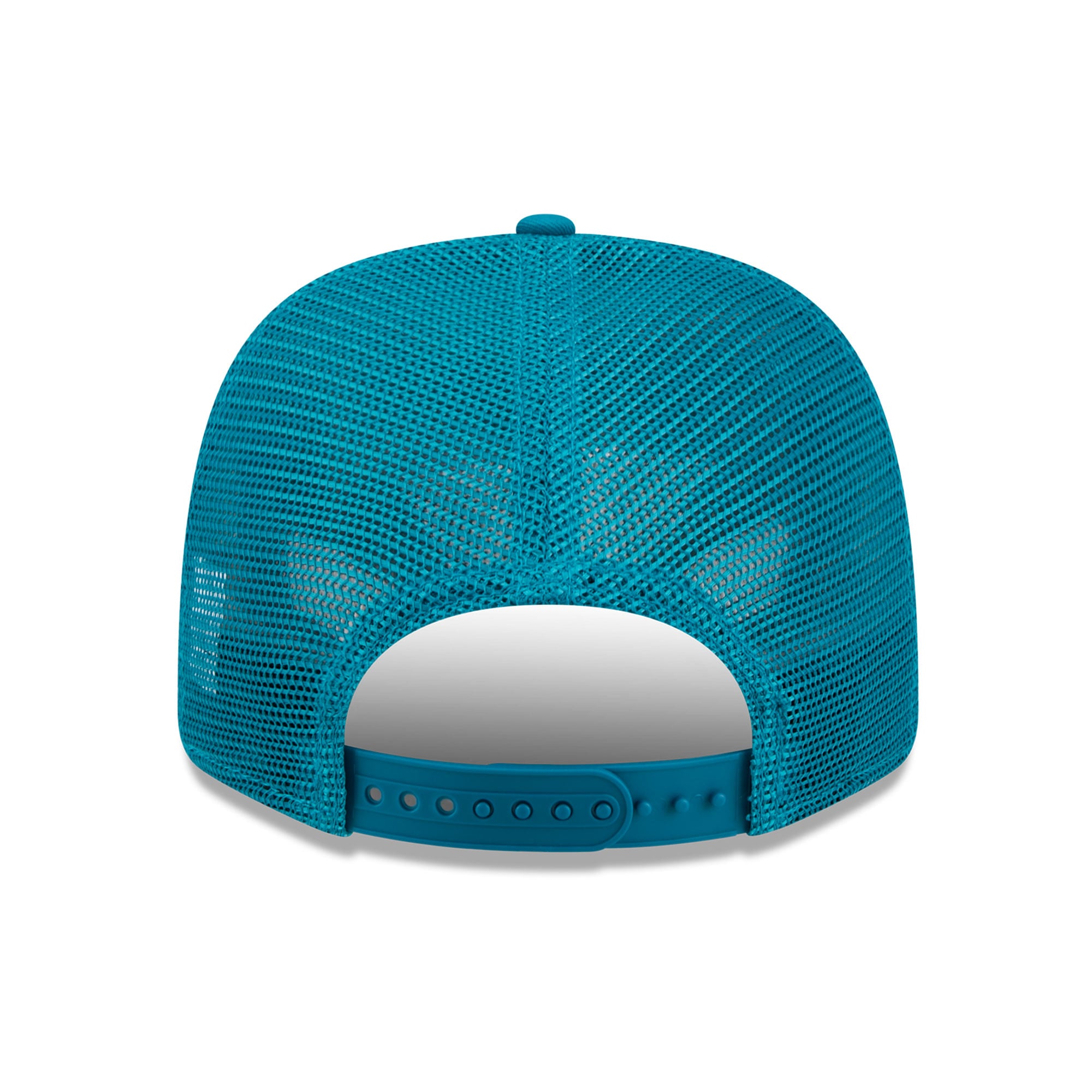 Casquette trucker New Era 9SEVENTY pour homme, couleur turquoise, Jacksonville Jaguars.