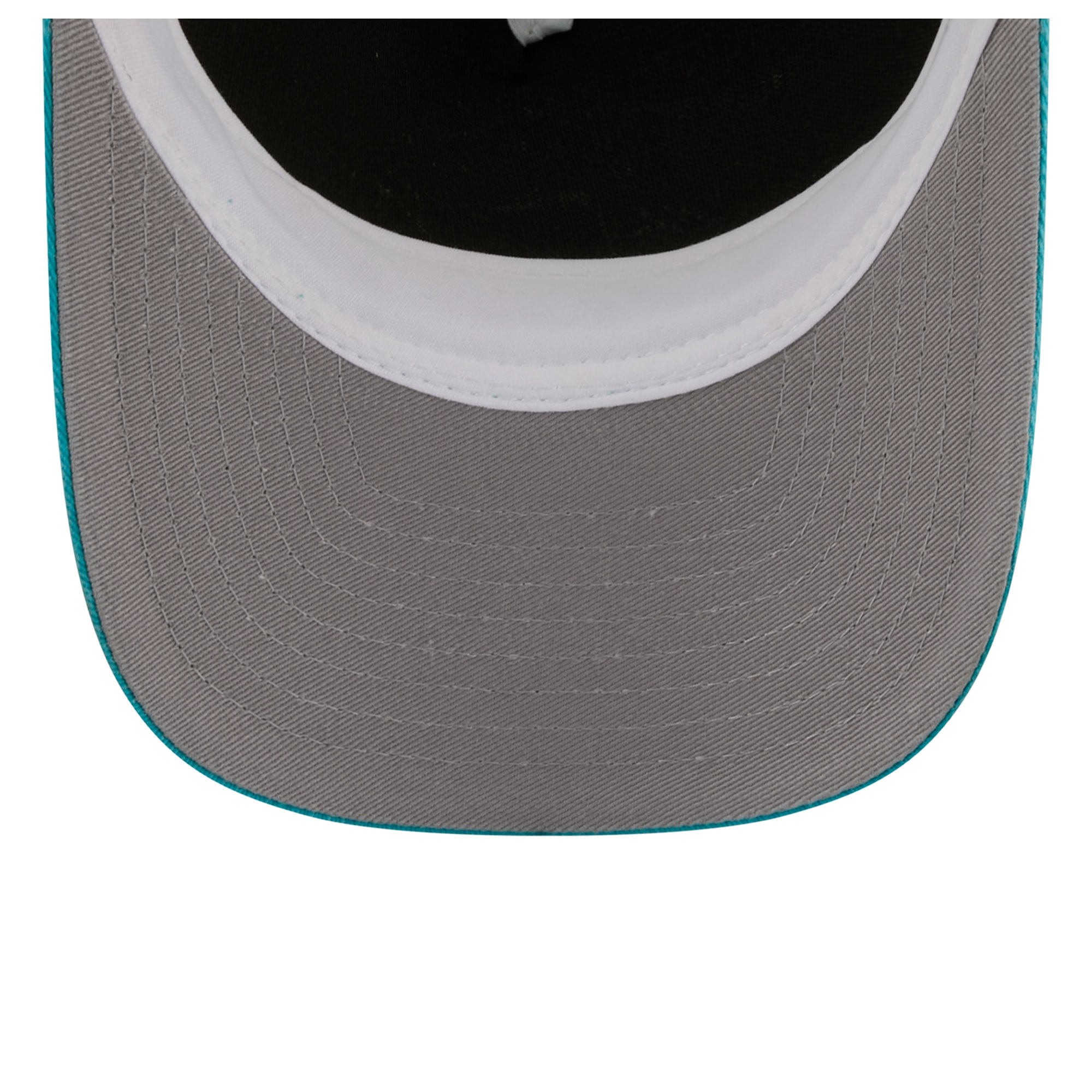 Casquette trucker ajustable New Era 9FORTY bleu sarcelle pour homme, fan des Jaguars de Jacksonville