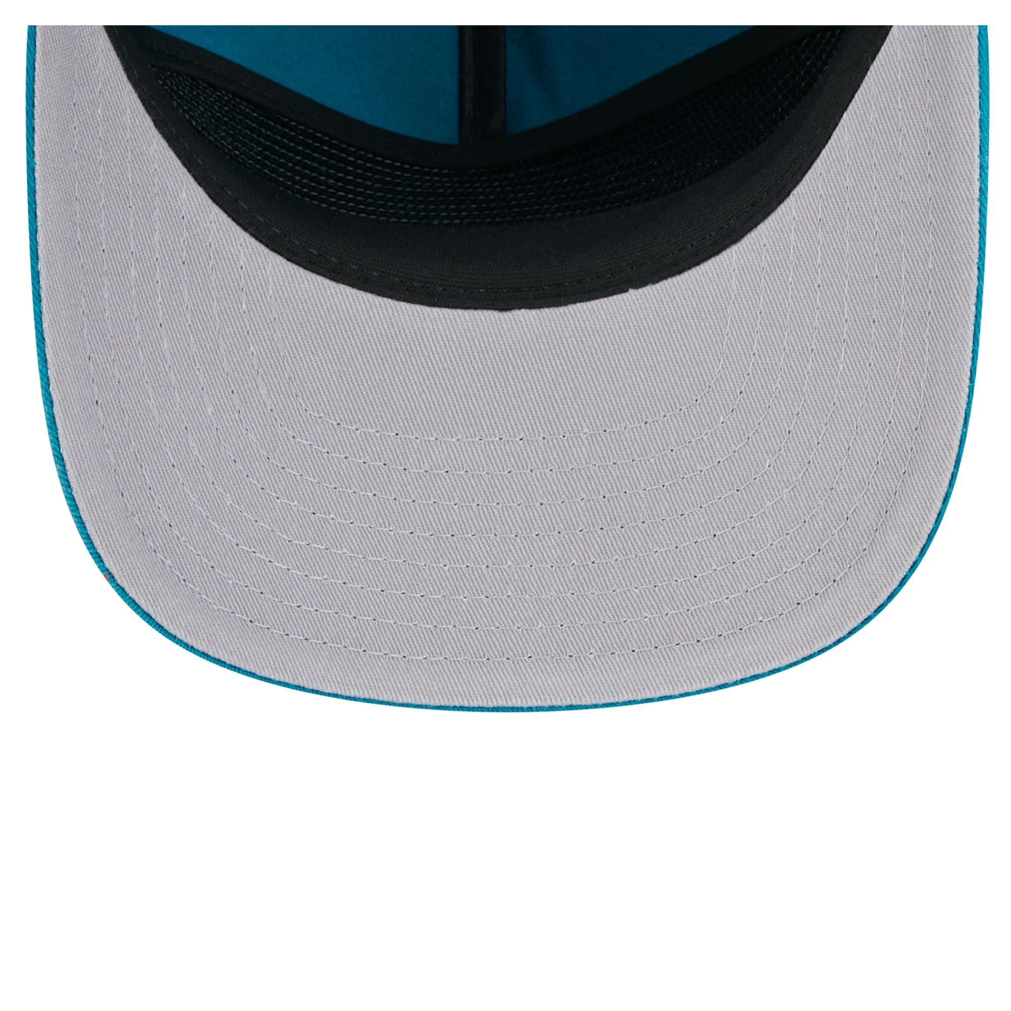 Casquette ajustable New Era Jacksonville Jaguars Stacked 19TWENTY bleu sarcelle pour homme