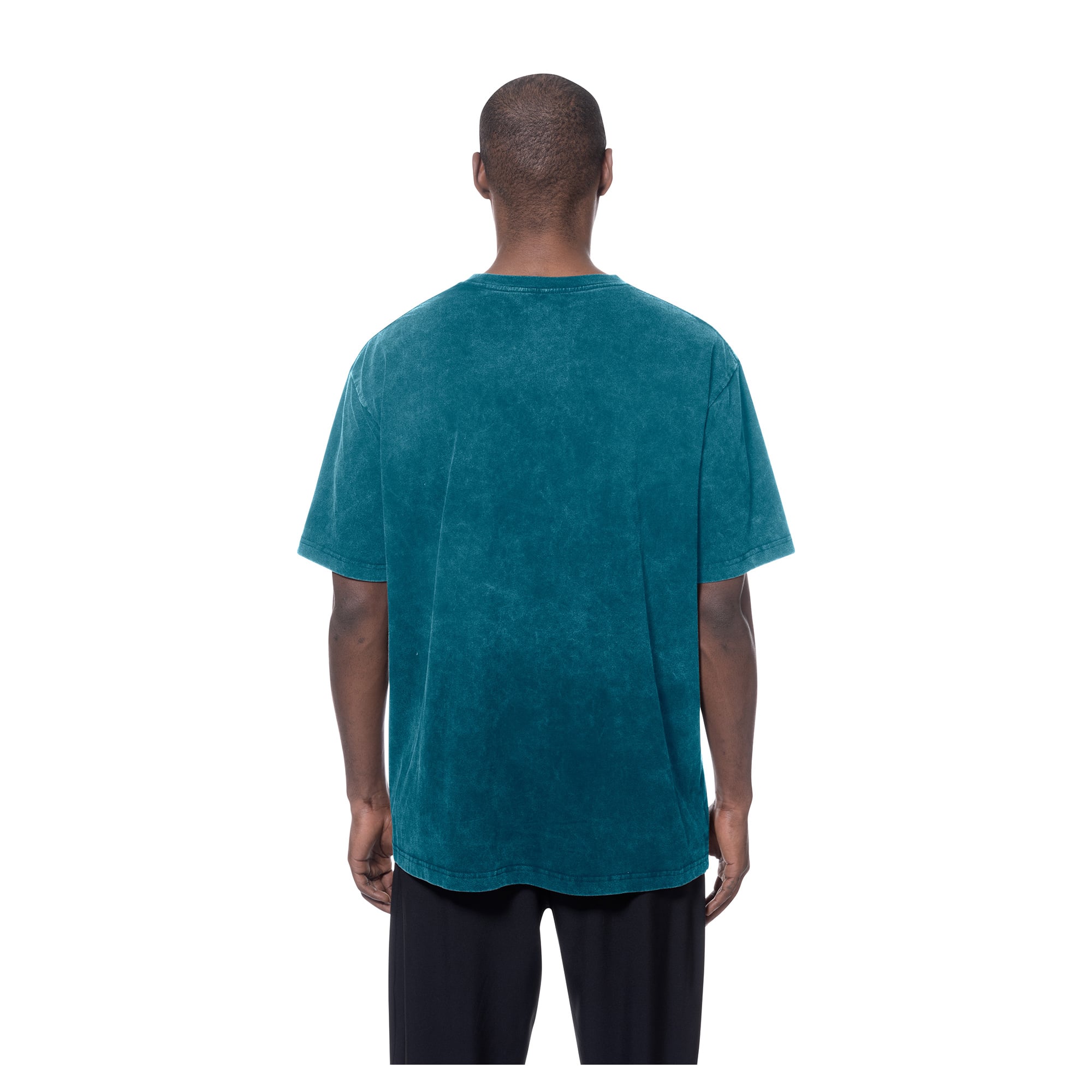T-shirt New Era pour homme, couleur sarcelle, style rétro, imprimé minéral, Jacksonville Jaguars