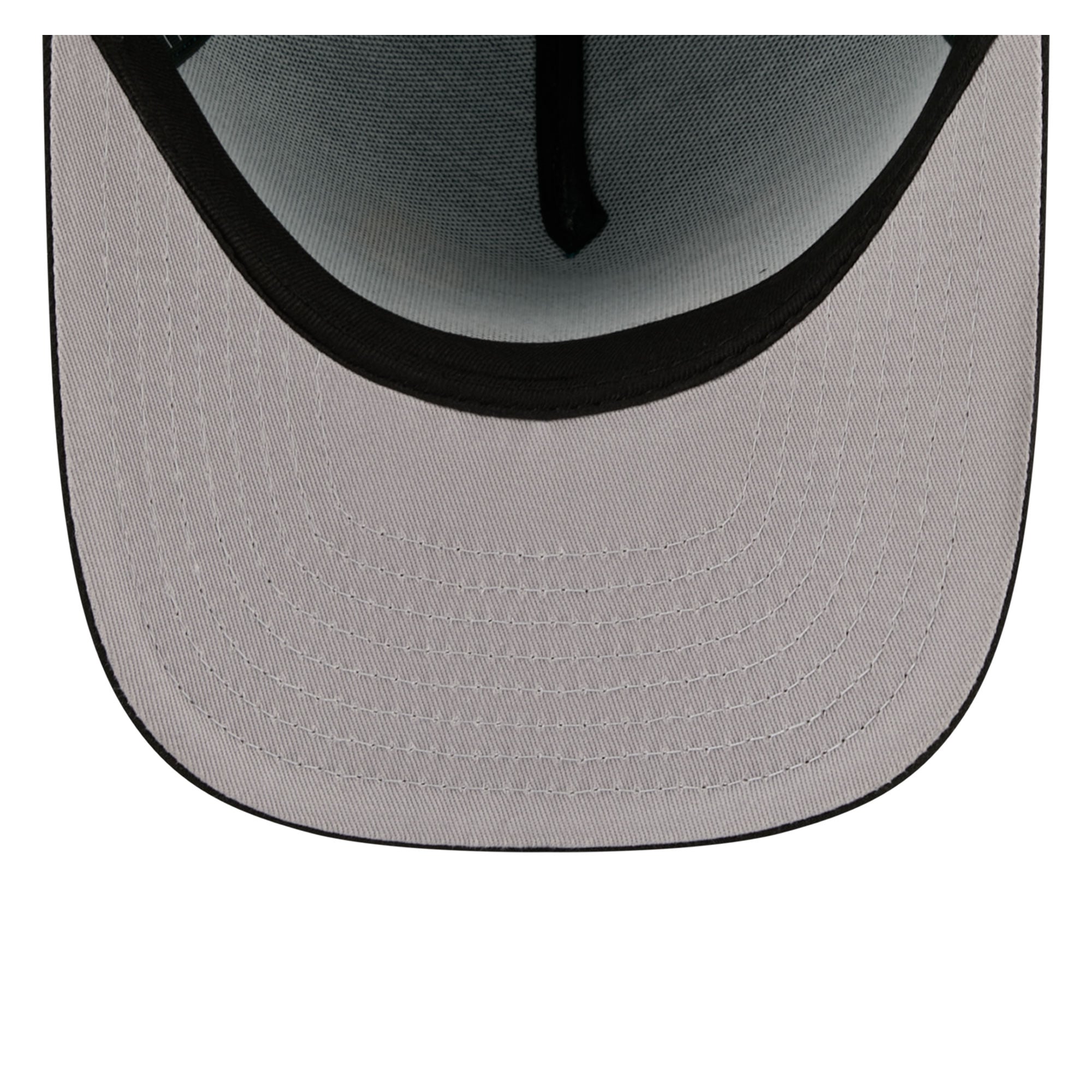 Casquette snapback New Era 9FIFTY pour homme, bleu sarcelle/noir, motif Jacksonville Jaguars.