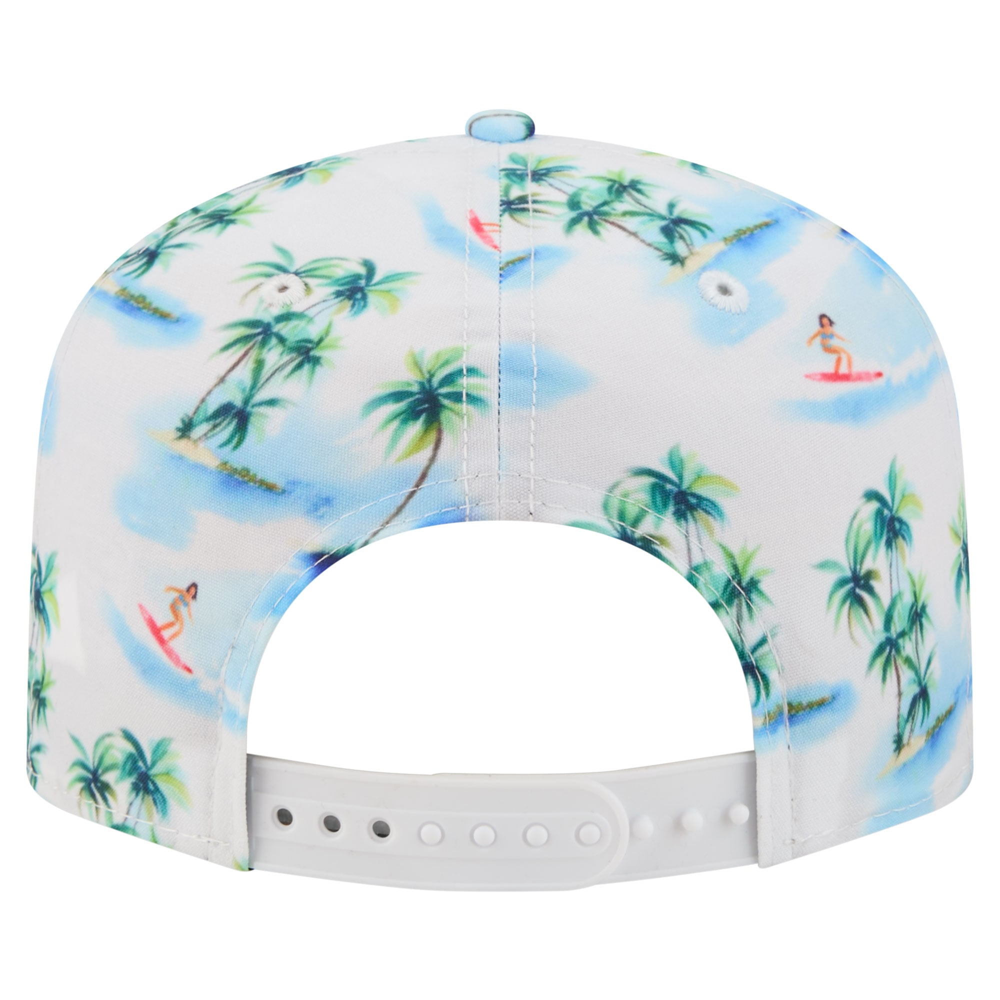 Casquette ajustable New Era blanche Jacksonville Jaguars Aloha 19TWENTY pour homme