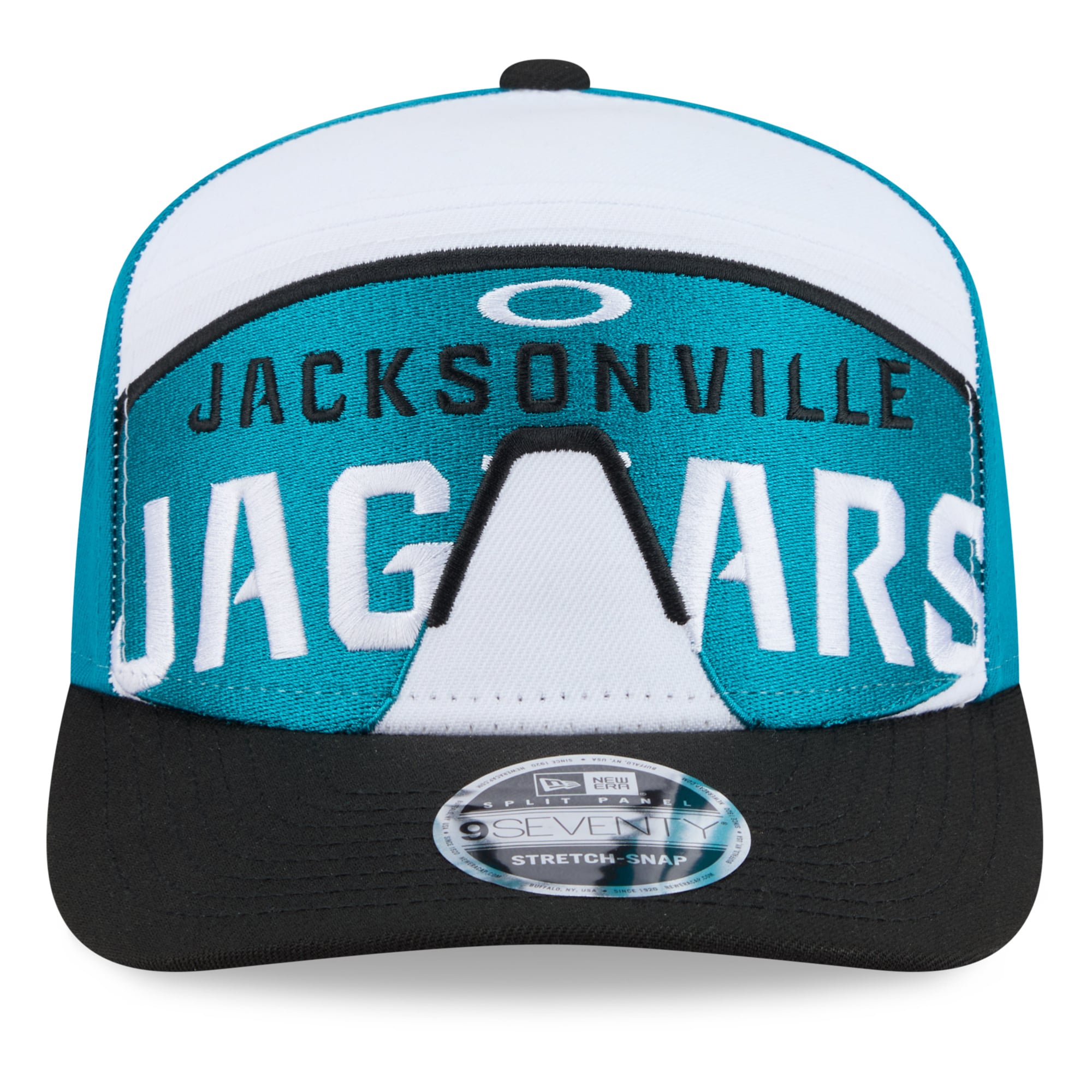 Men's New Era x Oakley  Teal Jacksonville Jaguars 9SEVENTY Adjustable Hat