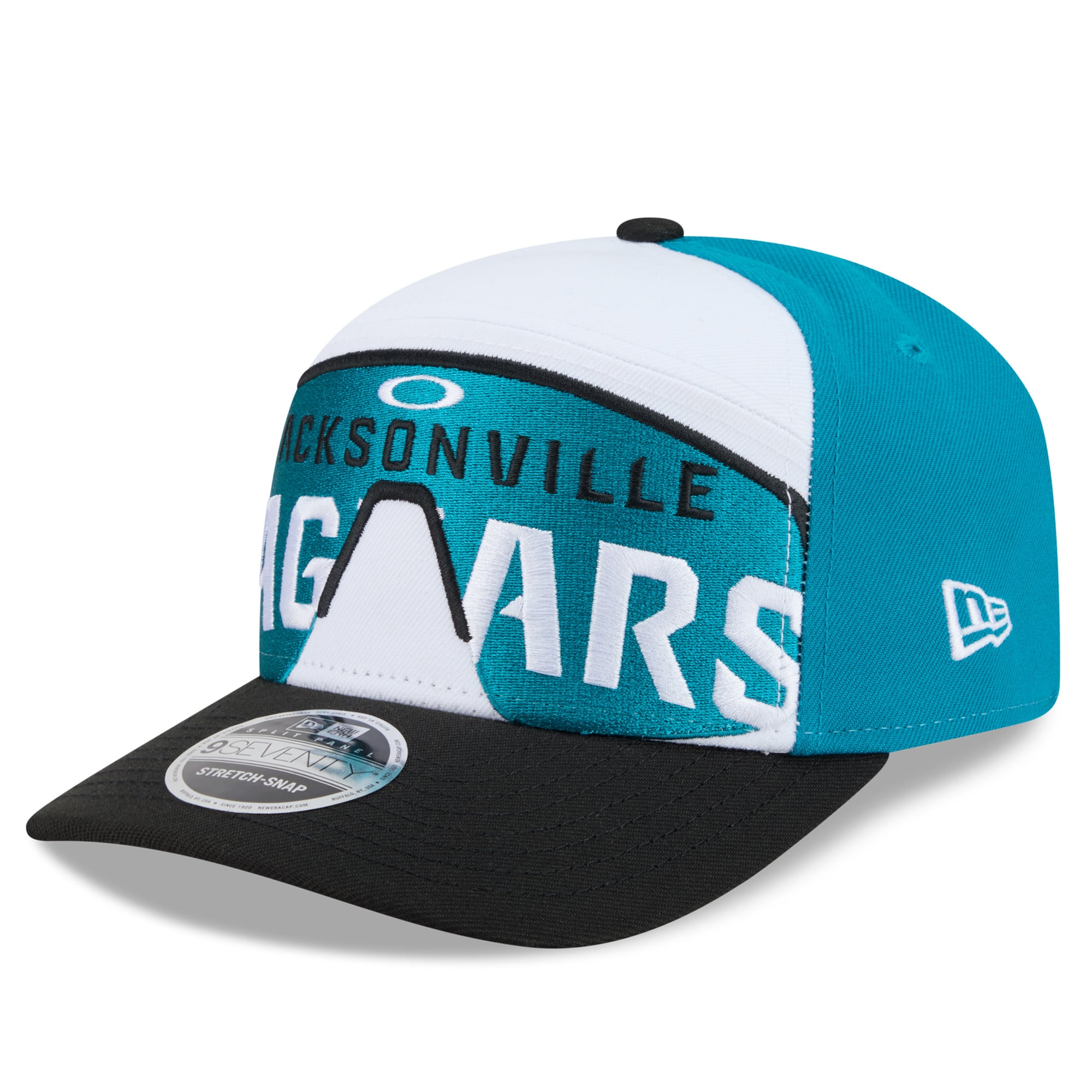 Men's New Era x Oakley  Teal Jacksonville Jaguars 9SEVENTY Adjustable Hat