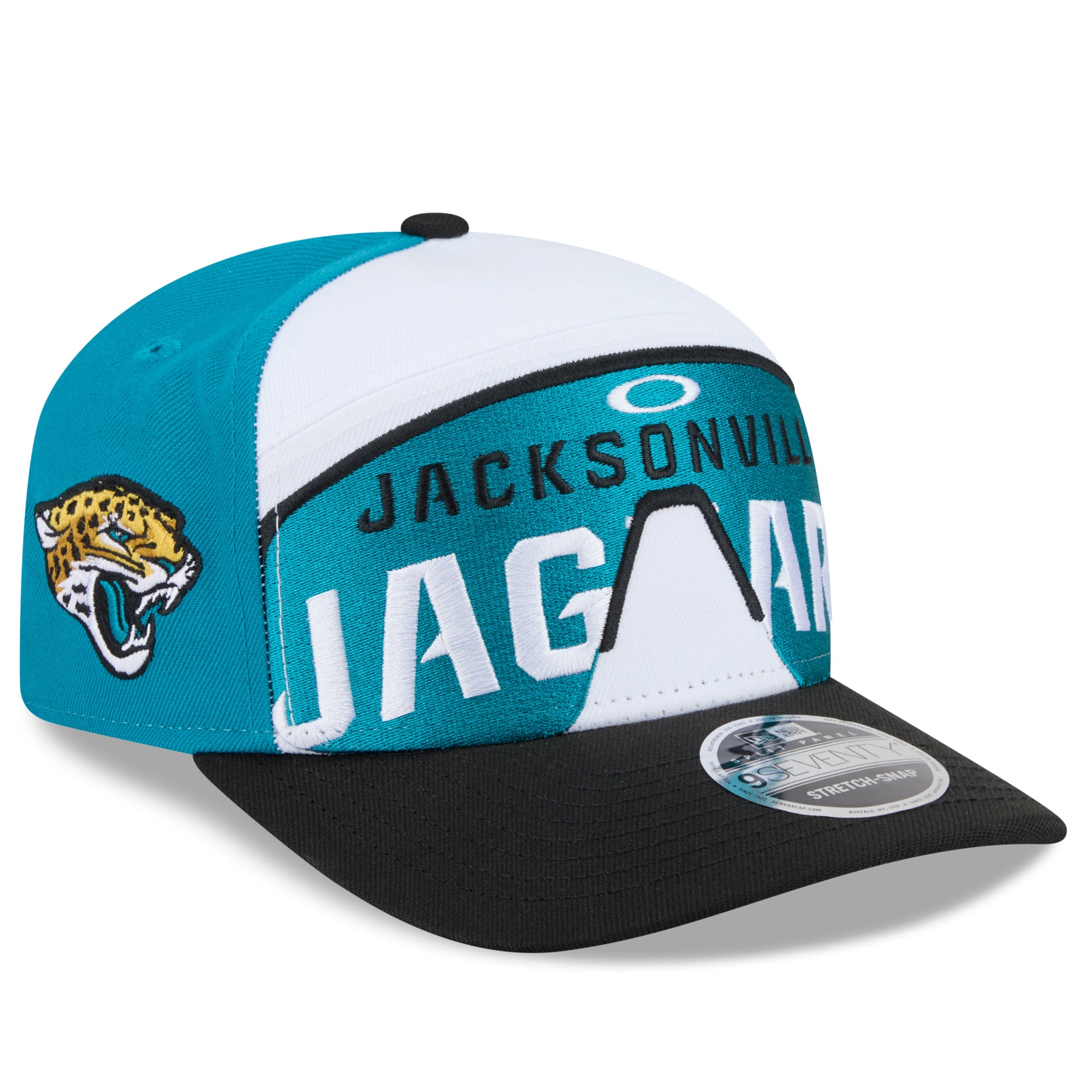 Men's New Era x Oakley Teal Jacksonville Jaguars 9SEVENTY Adjustable Hat