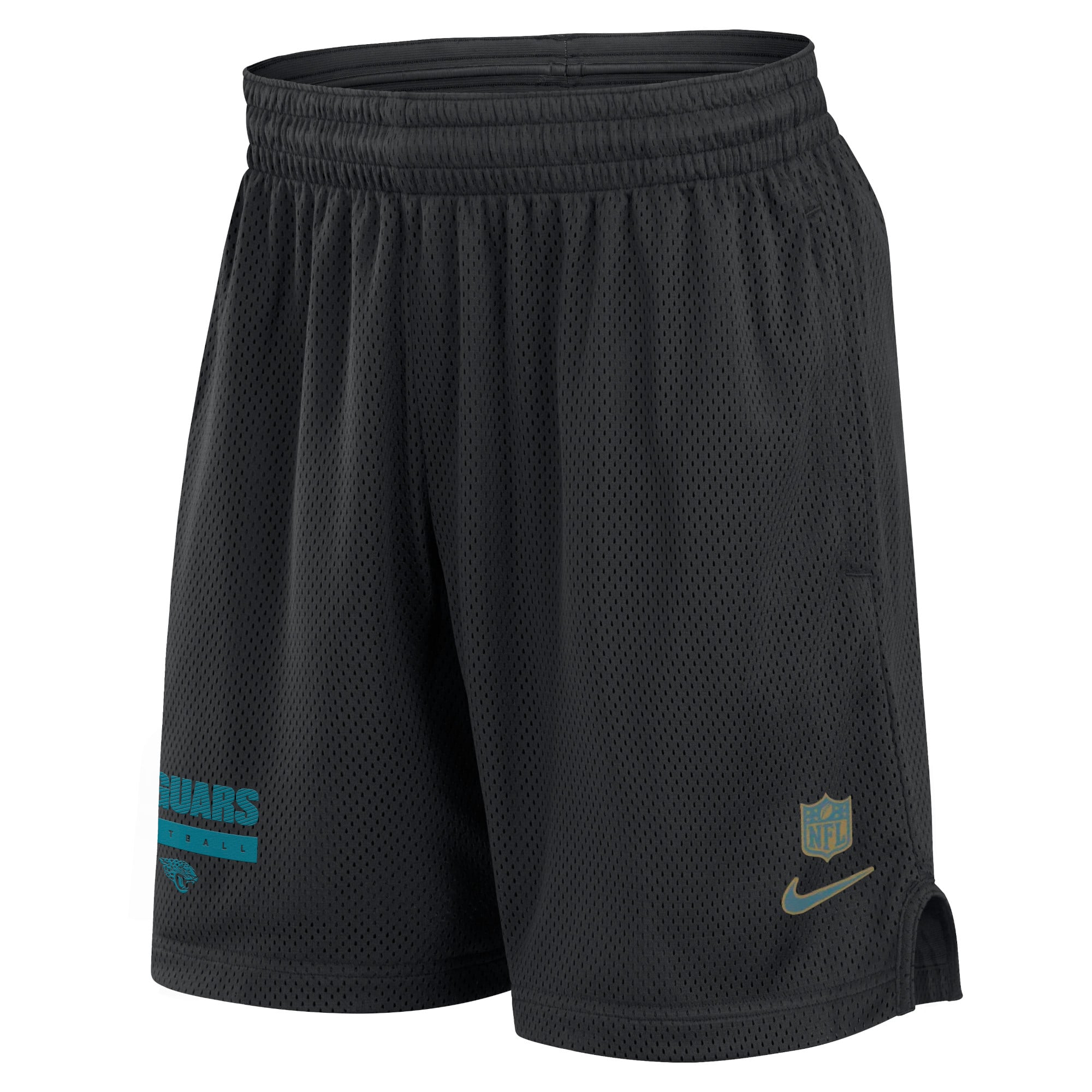 Men's Nike Black Jacksonville Jaguars 2024 Sideline Performance Mesh Shorts
